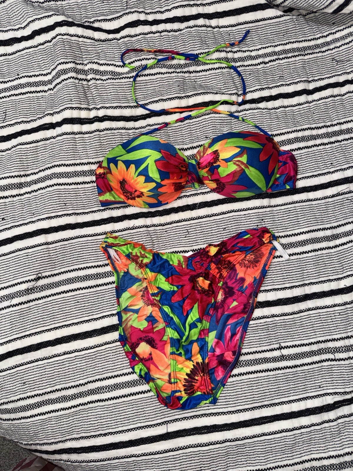 VINTAGE Too Hot Brazil Sz 14 Women&rsquo;s 2-Piece Bikini