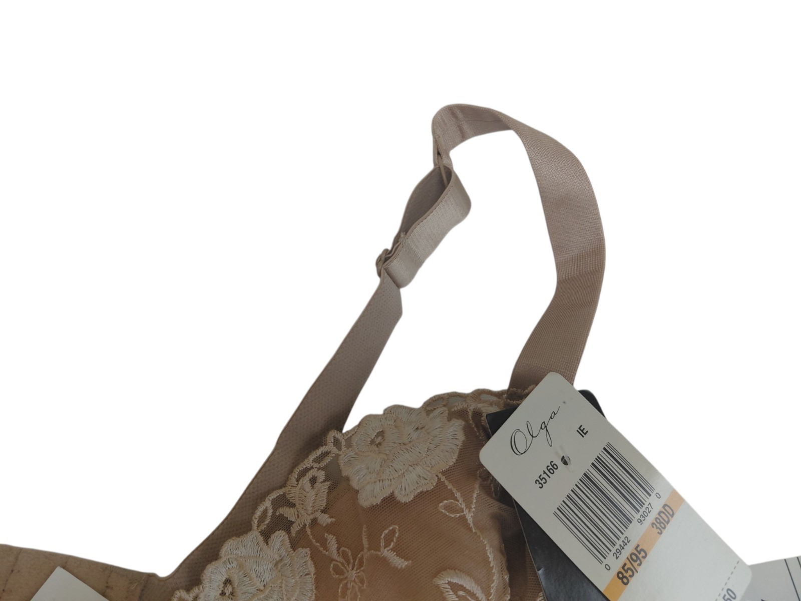 Vintage Olga Bra Size 38DD