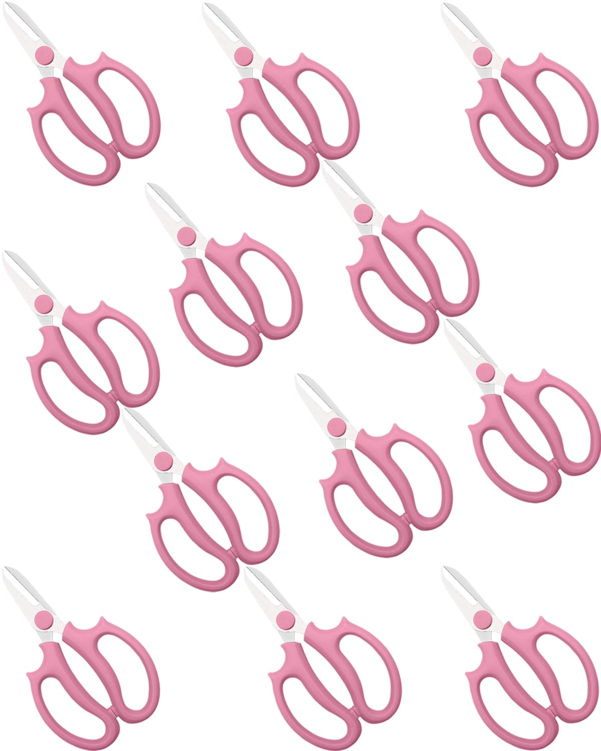 Pink Flower Scissors, Thickened Stainless Steel Floral Pruning Snips – Sharp Gar