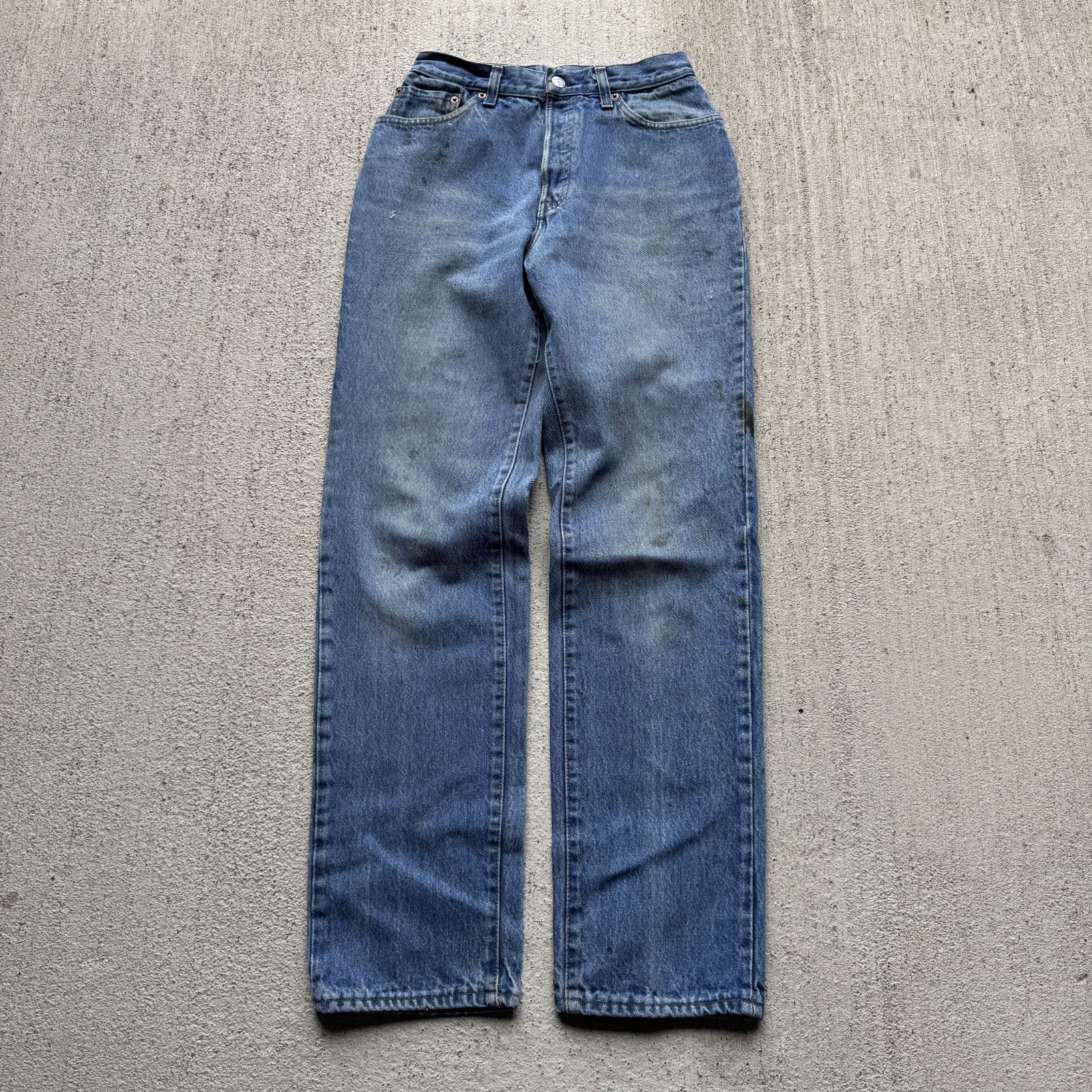 1980s Faded Women&rsquo;s Levi&rsquo;s 18501s Jeans 25×29.5