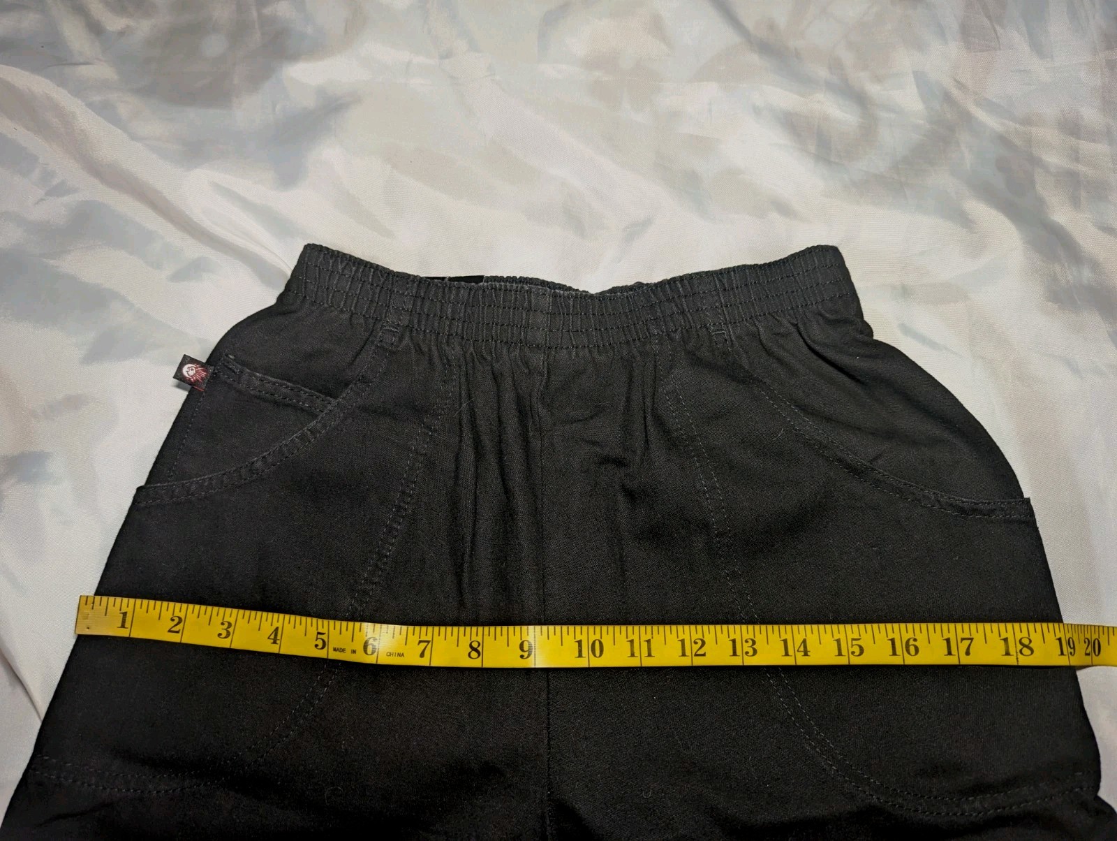 NOS MISSION BLUES 100% Cotton Black Pull On Pants Women&rsquo;s Size 12 Short PETITE