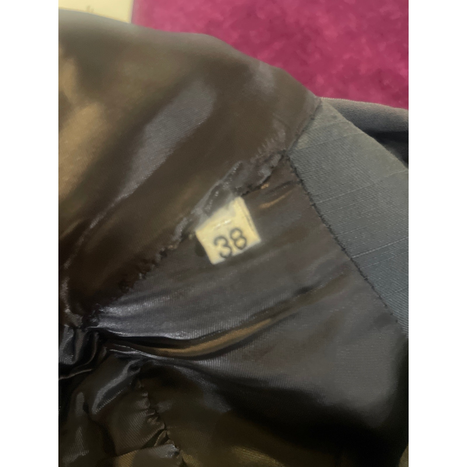 VERSACE Couture Gray Fitted Military Jacket Dress Length Size 4