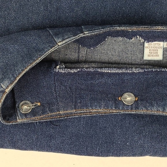 Y2K 90s Vintage 100% Cotton Denim Western Cowboy Boots Cactus Embroidered Skirt