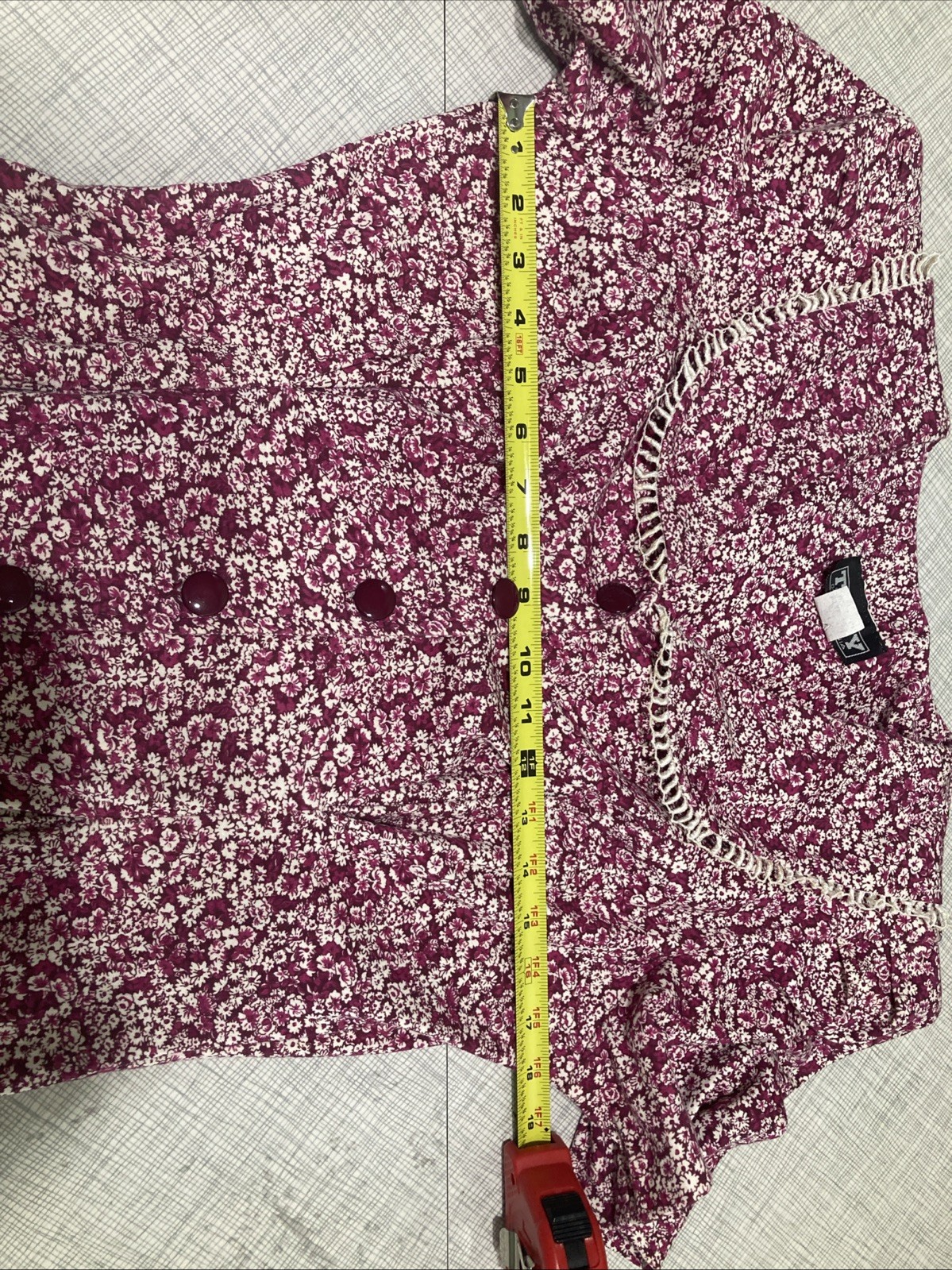 Vtg 80s Tabby of California Floral Button Down Midi Dress 12P EUC Cottagecore