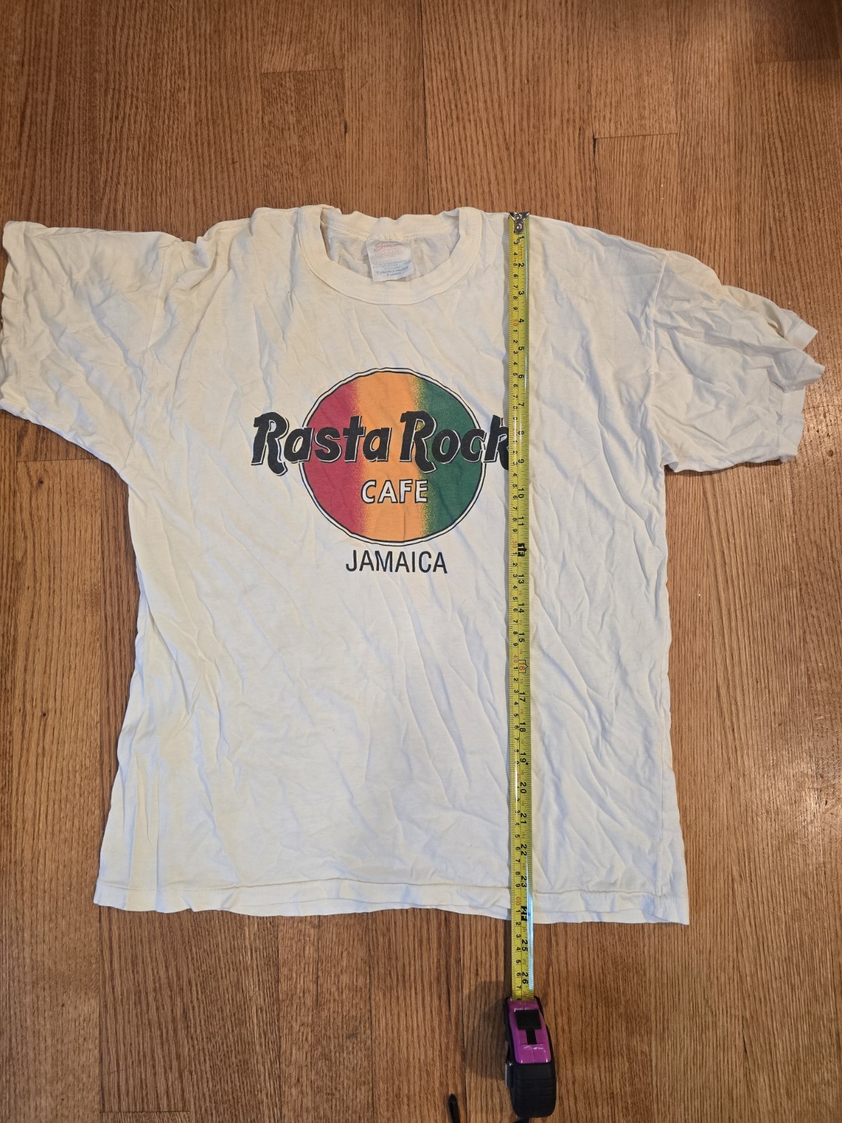 Vintage Single Stitch Rasta Rock Cafe Jamaica T-Shirt