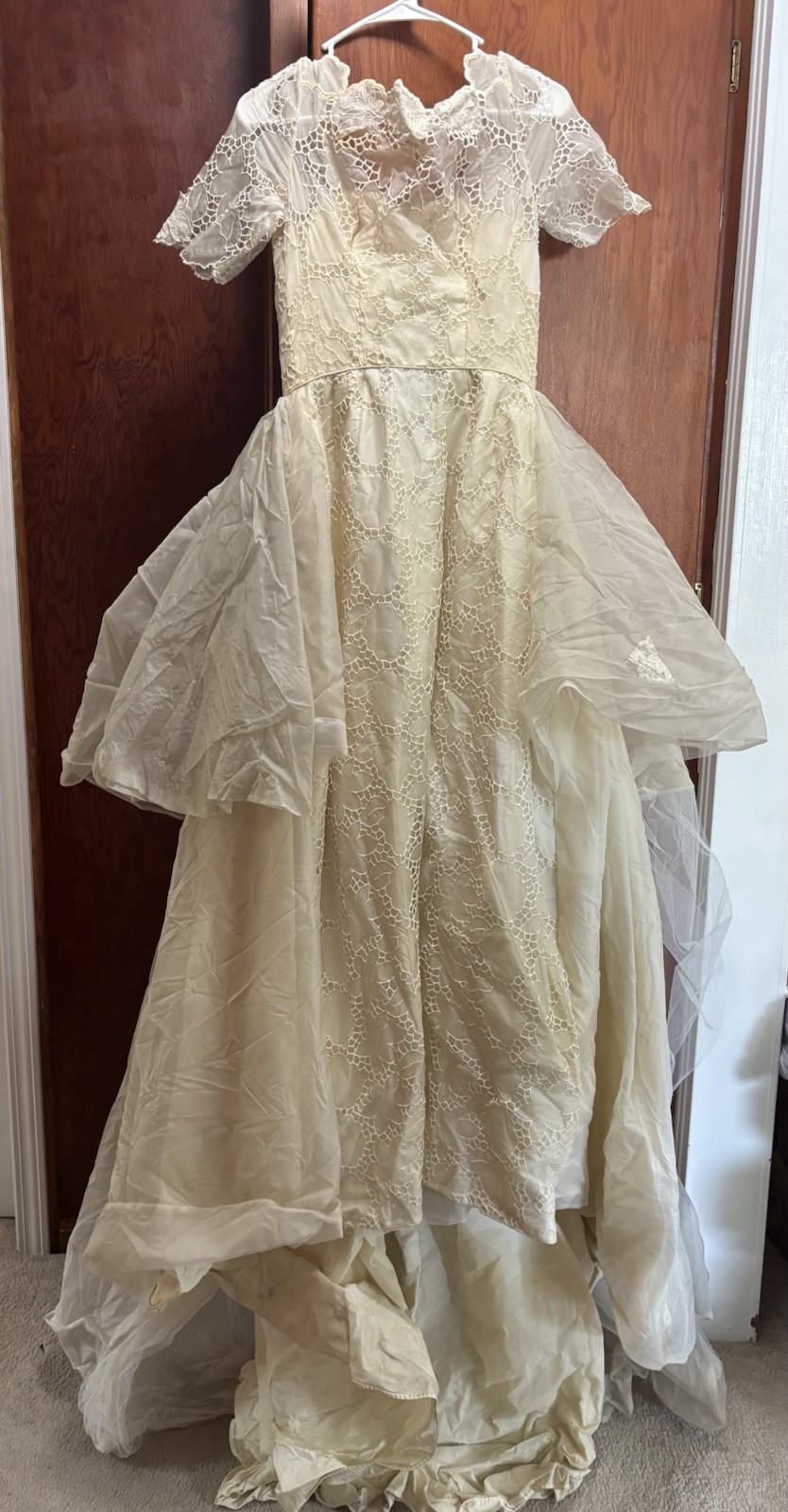 Vintage Wedding Dress Alfred Angelo Designed By Edyth Vincent S/M