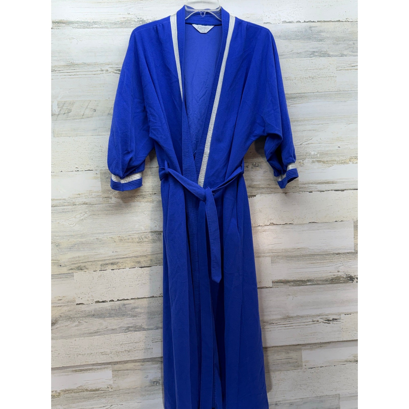 Kayser Women&rsquo;s Robe Blue Size Medium Soft & Comfortable Loungewear