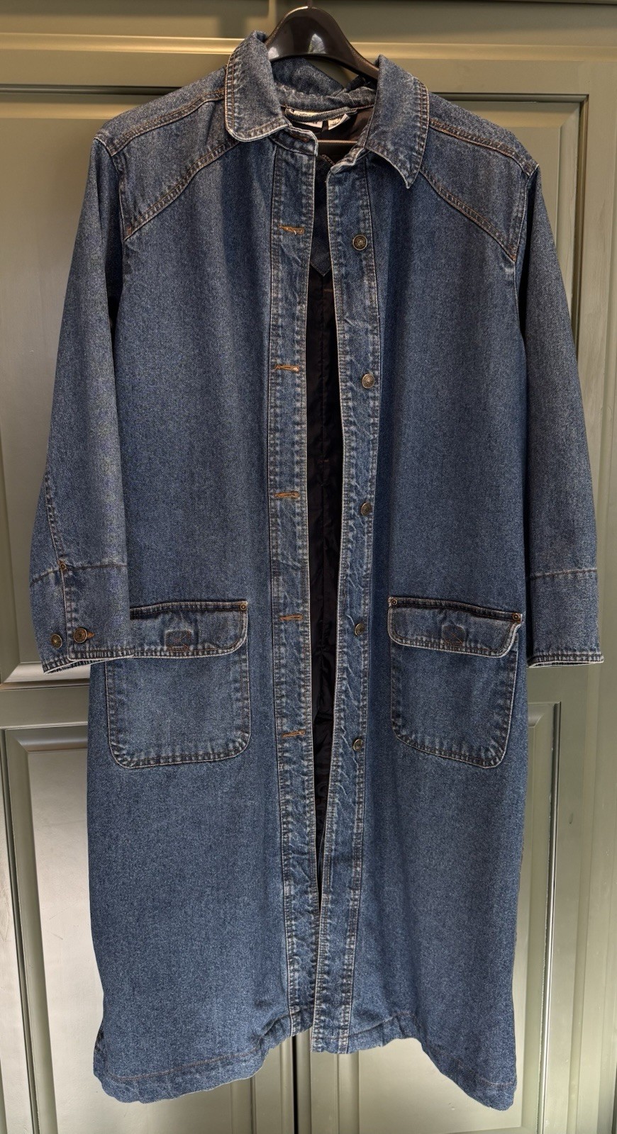 Vintage Cherokee Plus Size Denim Duster 3 XL See Description for Measurements