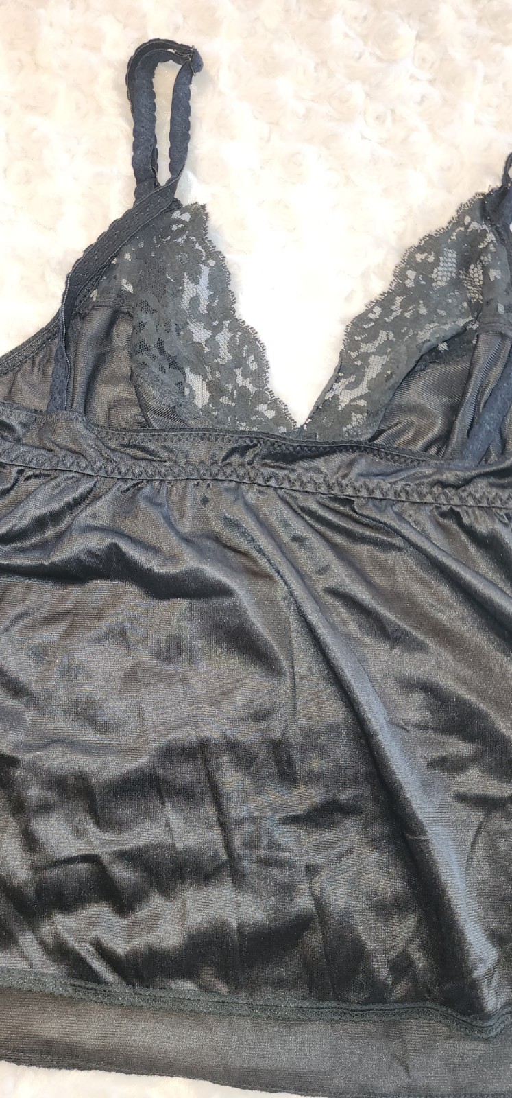 Maidenform Sweet Nothings Vintage Cami Size 34 In Black