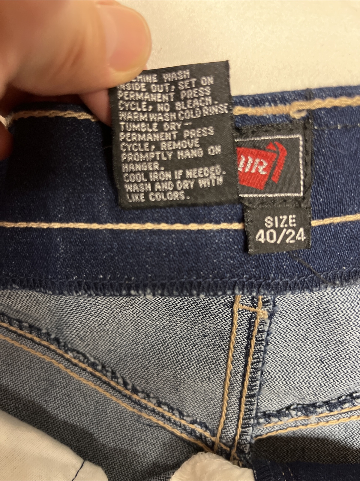 VTG Deadstock 70s 80s denim bonjour jeans women&rsquo;s 40 X 24 NWT *See Description