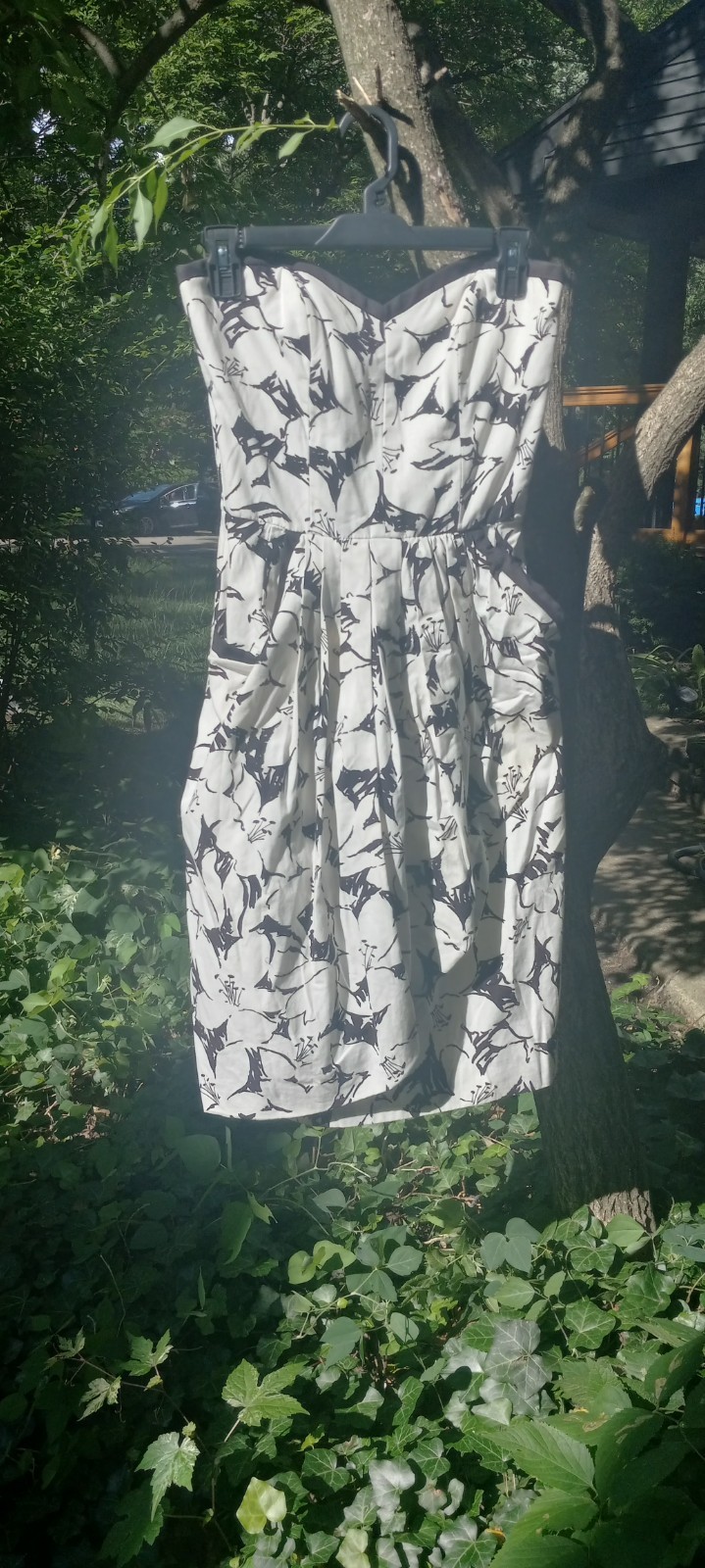 Vintage Victor Costa for Saks Fifth Avenue Strapless Dress. Sz. 6 Exquisite