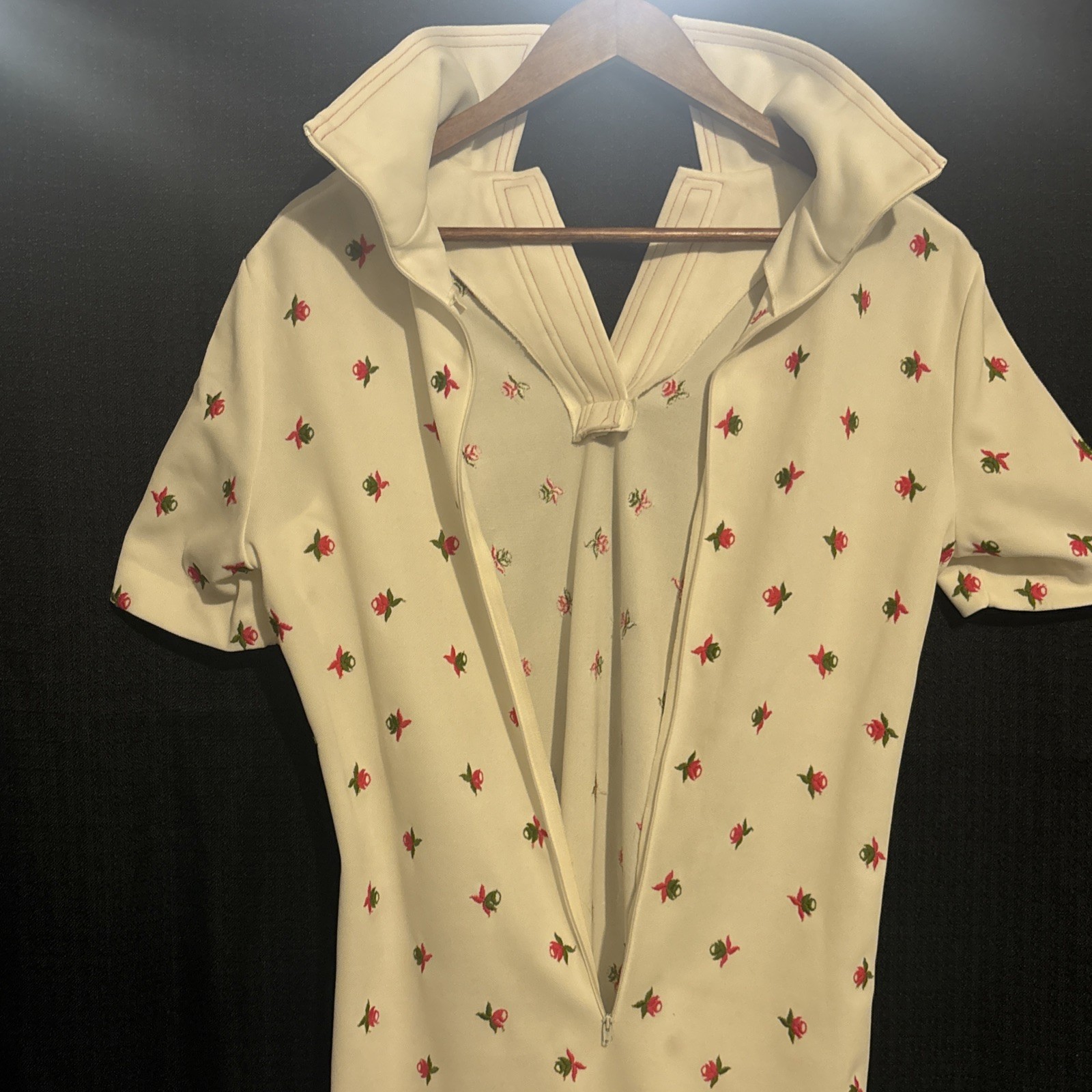 vintage david crystal dress