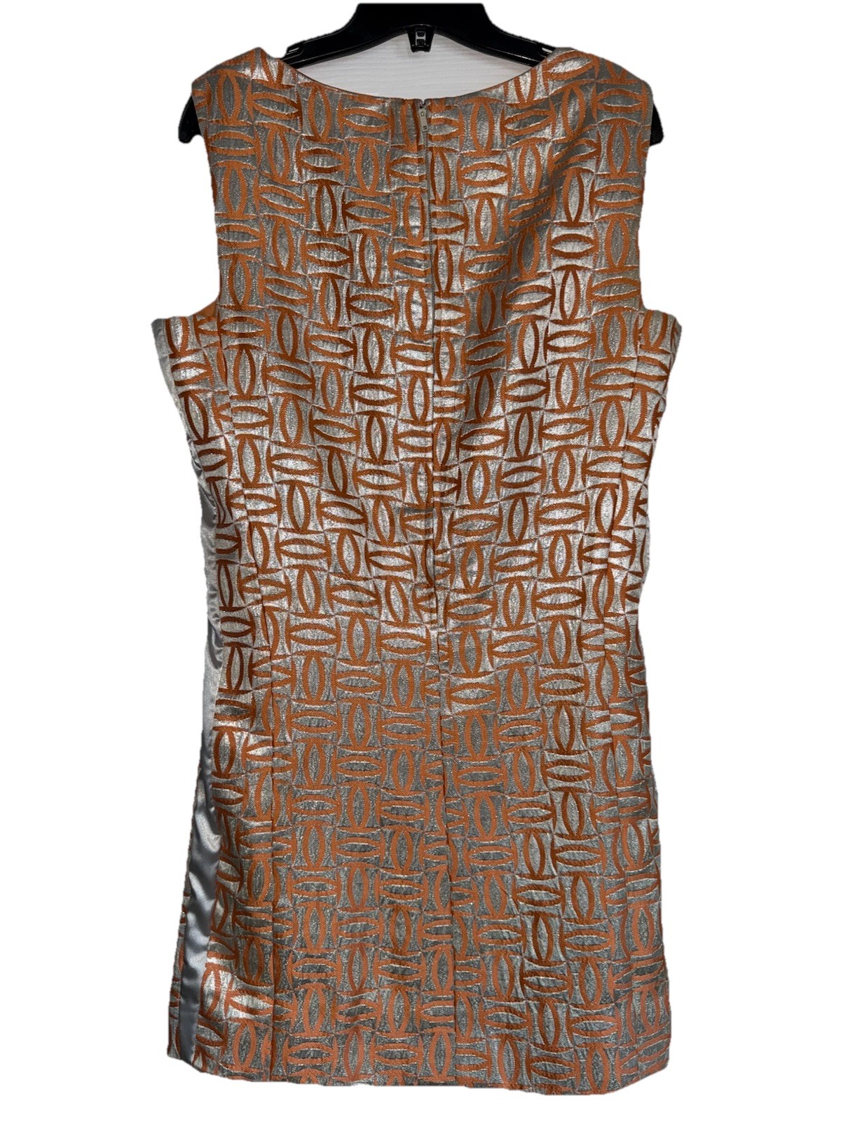 1960s MALCOLM STARR DESIGNER Vintage Metallic Jacquard Mod Dress + Jacket Set SM