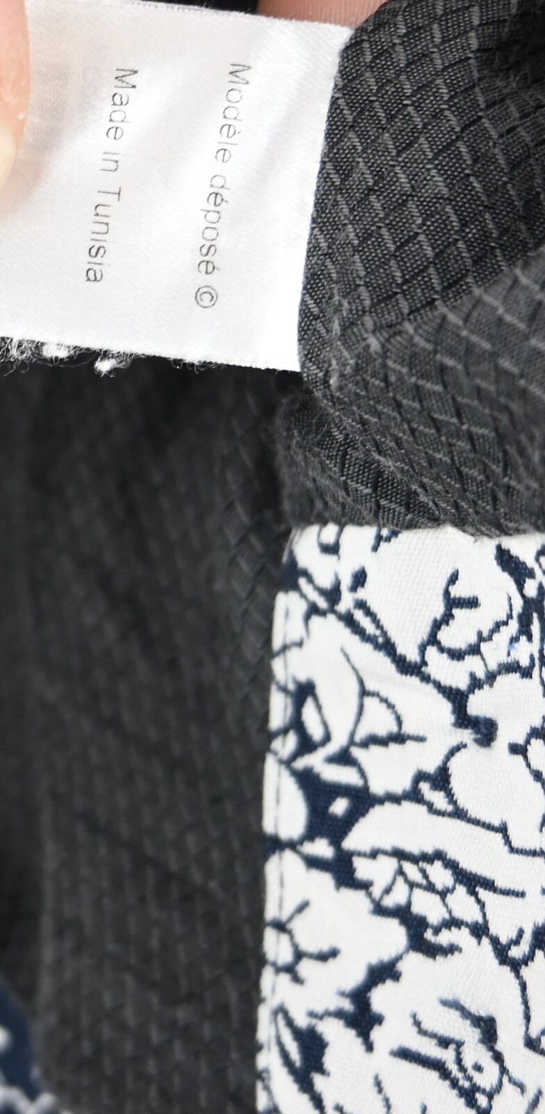 Vintage KENZO jacket in ink/white size EU38/UK10