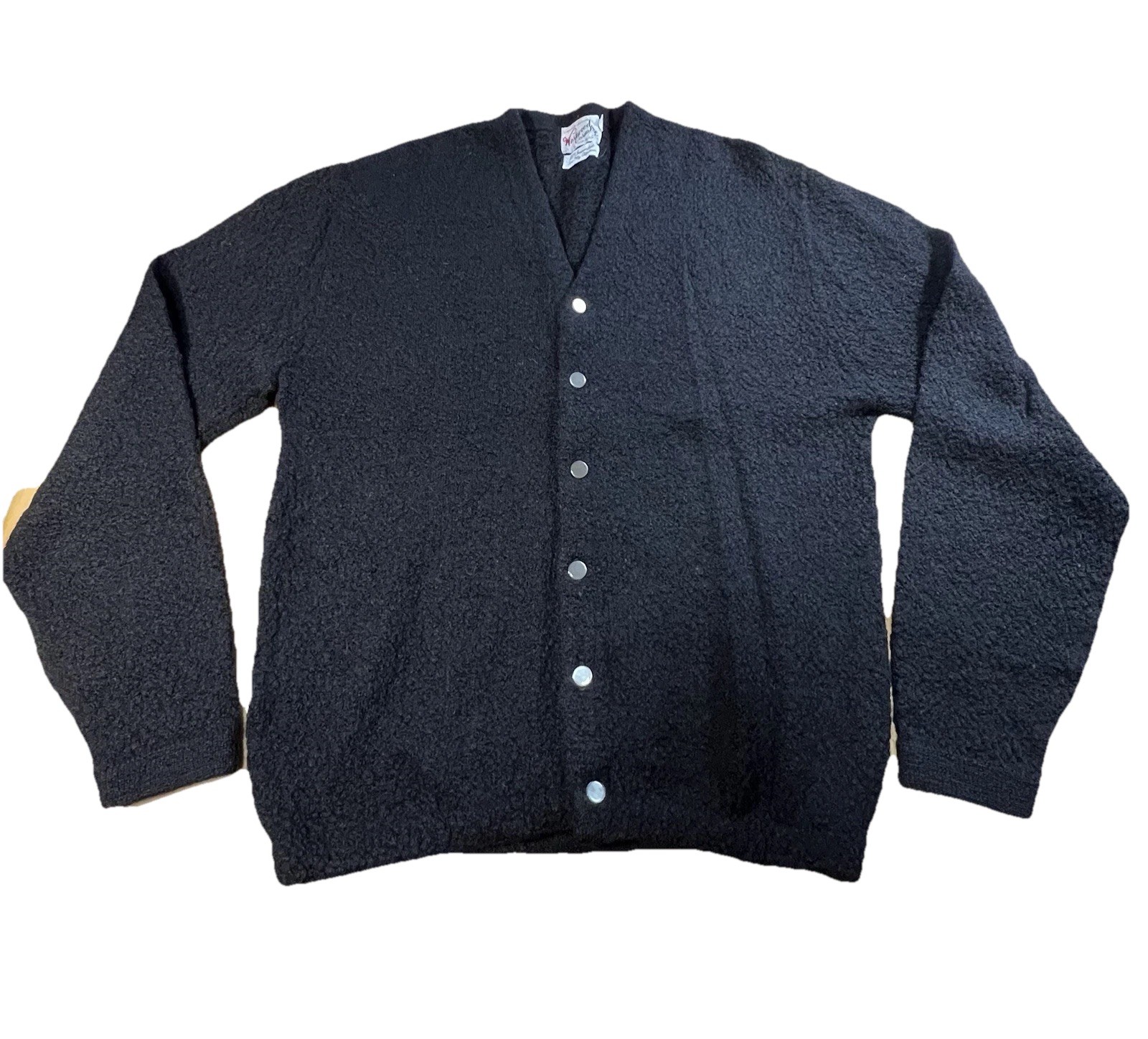 Vintage Westwood Casuals 100% Imported Two Ply Alpaca Button Up Cardigan Size L