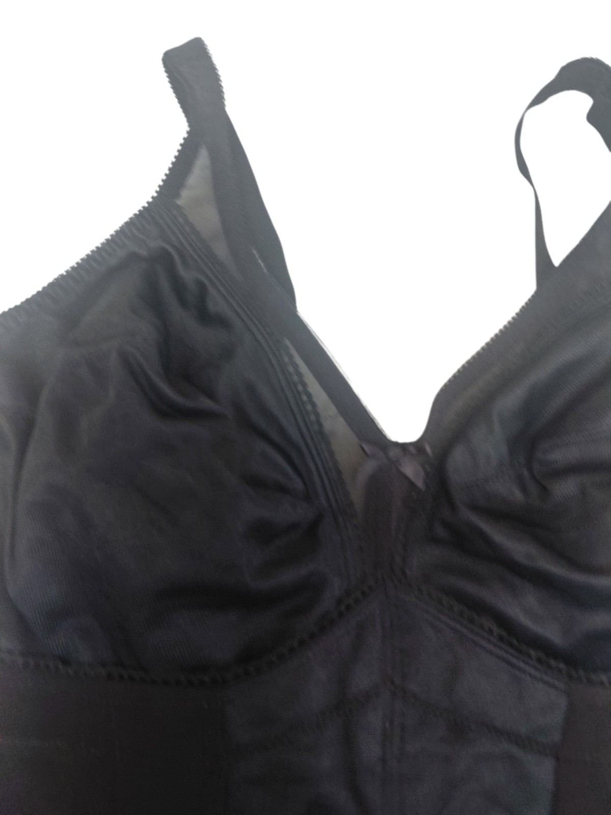 Vintage Crown-nette Longline Bra Size 40DD