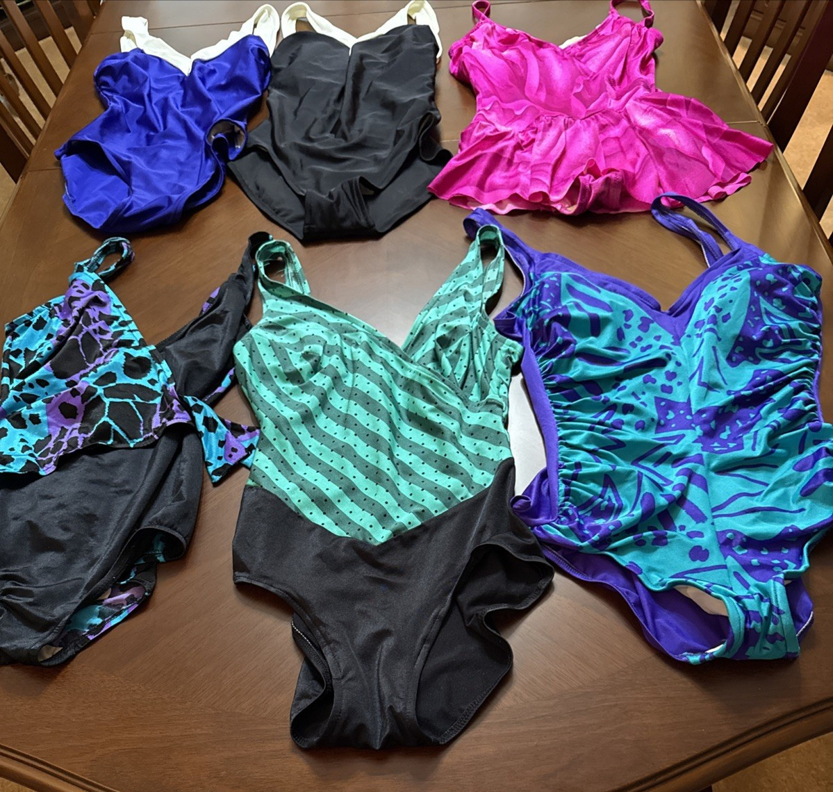 Vintage Swimsuits 60s 70s 80s Catalina USA Robby Len Blass Women Sz 10/12 X6