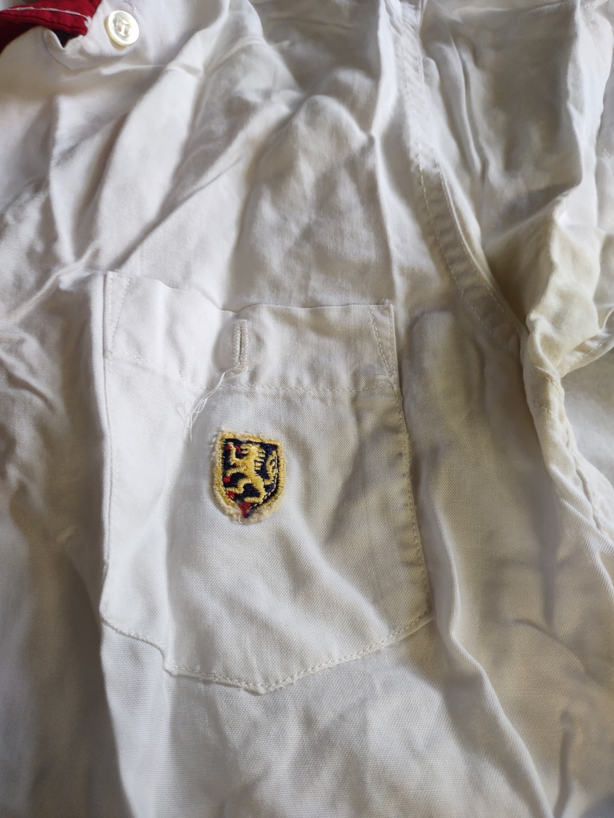 Vintage 60&rsquo;s Bowling Shirt Stitched Ladies Button Up Small-Knotty PIne house