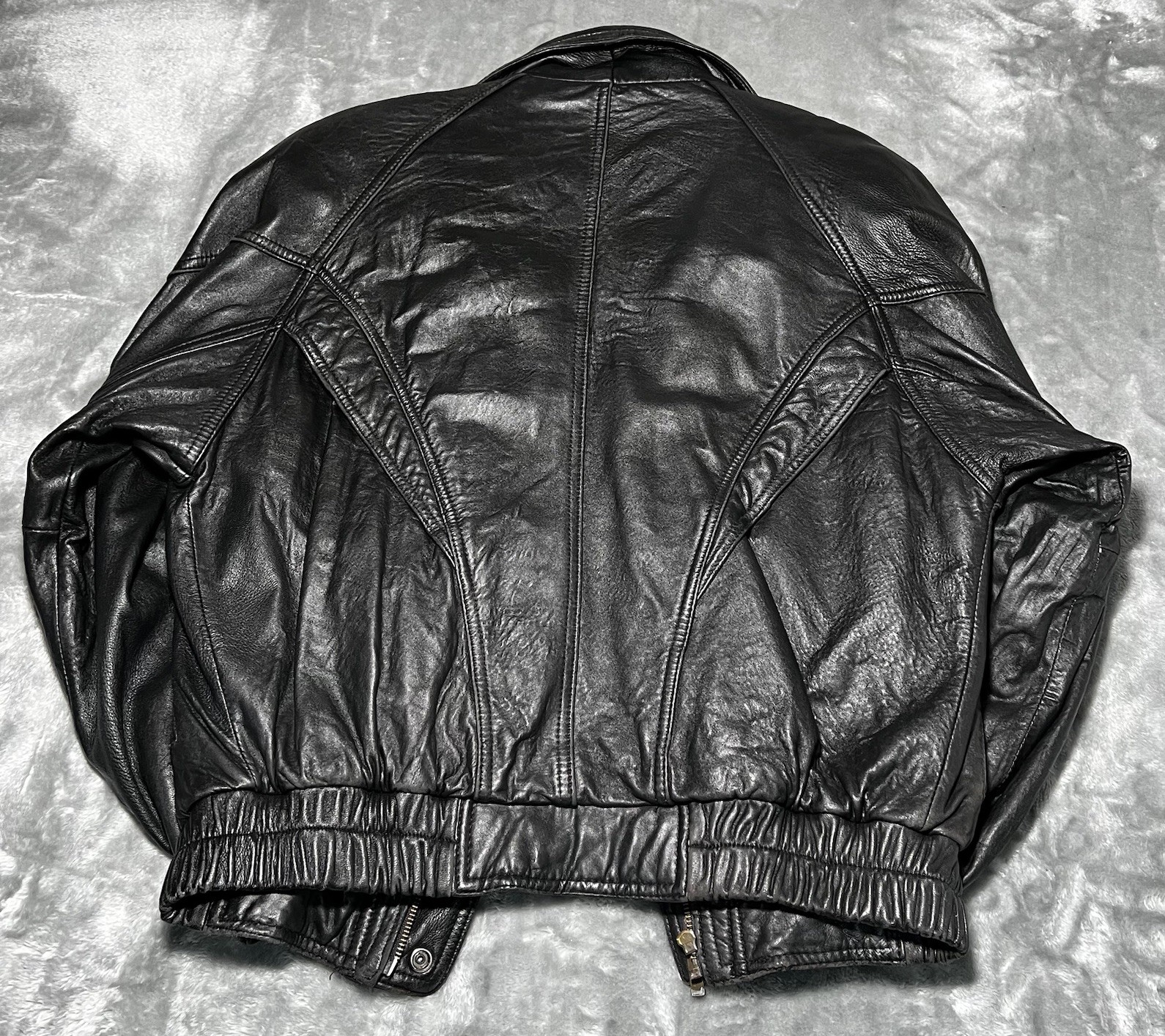 Wilsons Jacket Women Size Small Leather Motorcycle Biker Punk Moto Read Disc