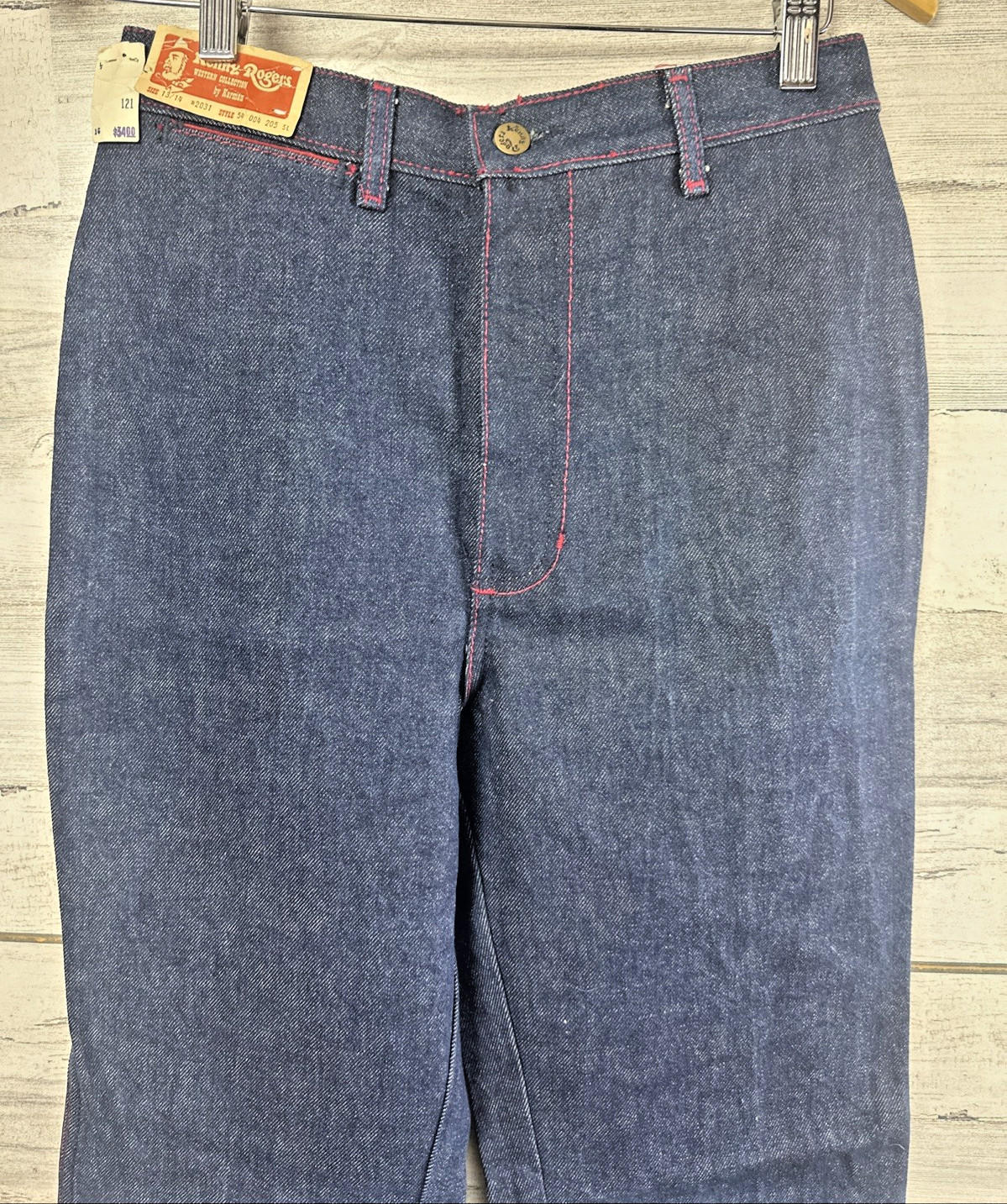 NOS Tags Kenny Rogers Western Jeans Vintage 1980’s High Waist Karman