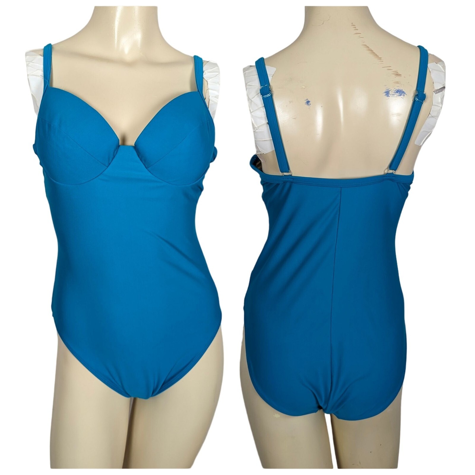 Sun Streak by Newport News one piece Swimsuit Vintage Size 10