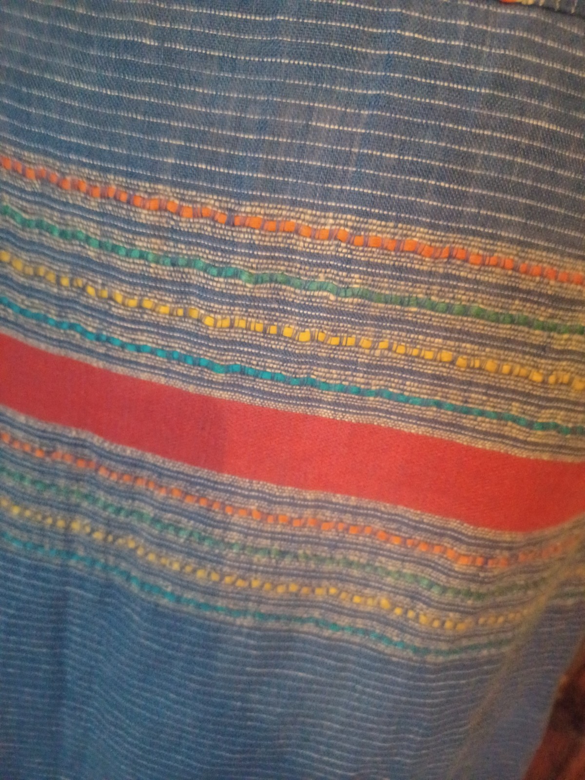 Vintage 80s/90s Barney&rsquo;s of New York Blue Linen Pencil Skirt, Made in Italy