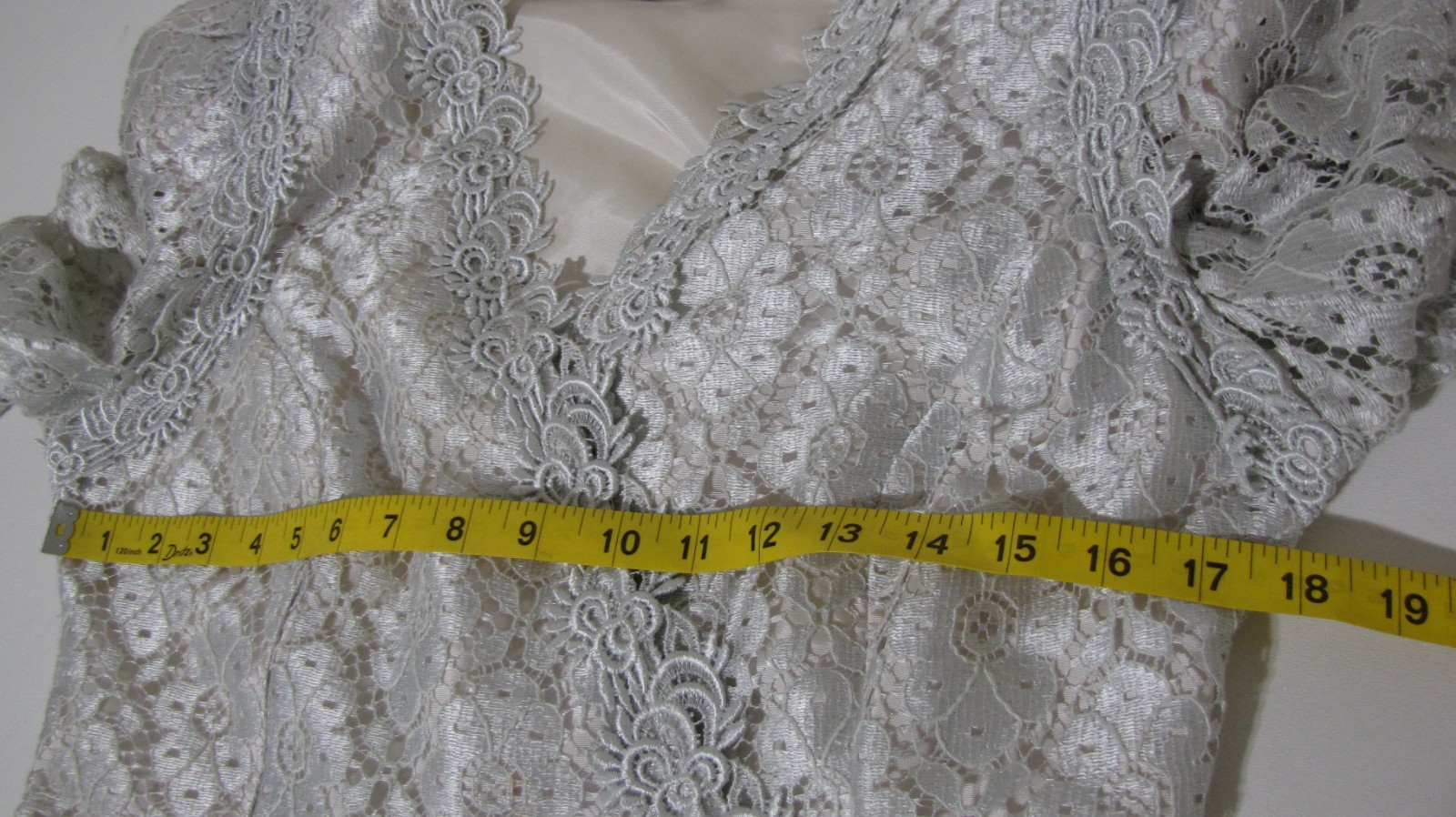 Vtg 80&rsquo;s Cachet 2 Pc.Set Jacket + Maxi Skirt Pale-aqua Lace Lined Women&rsquo;s 9/10