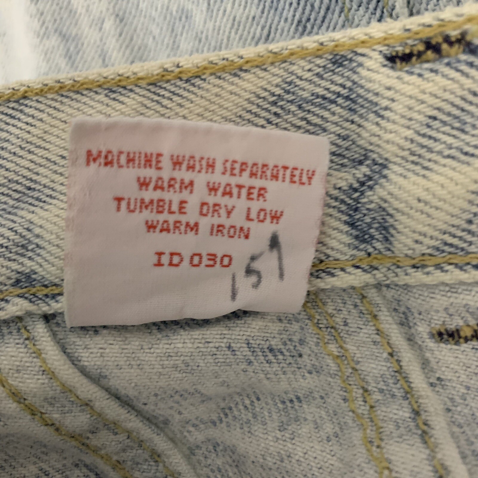 Vintage PS Gitano Mom Jeans Women’s Size 10 Regular Acid Wash High Waist USA