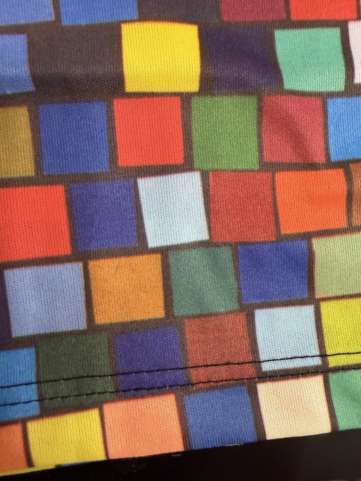Vintage 90’s Todd Oldham Skirt. Size:M Spring Break/Rubik’s Cube/Tile. New W/Tag
