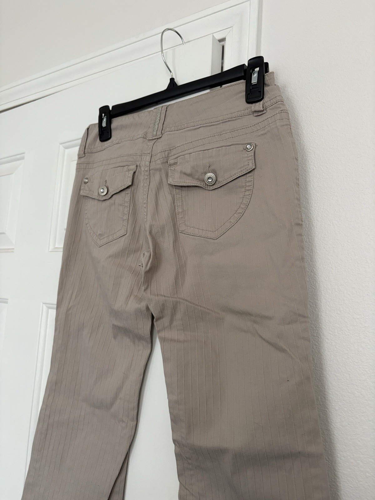 Unionbay Y2k Low Rise Beige Flared Pants Women&rsquo;s