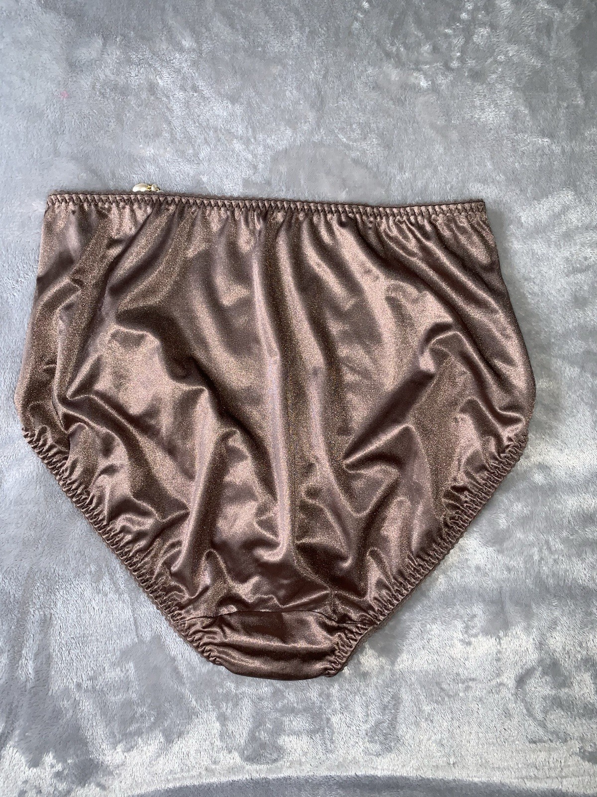 NEW Stretch Satin Girdle Panty Shaper 3X Vanity Fair Brief Panties sz 10
