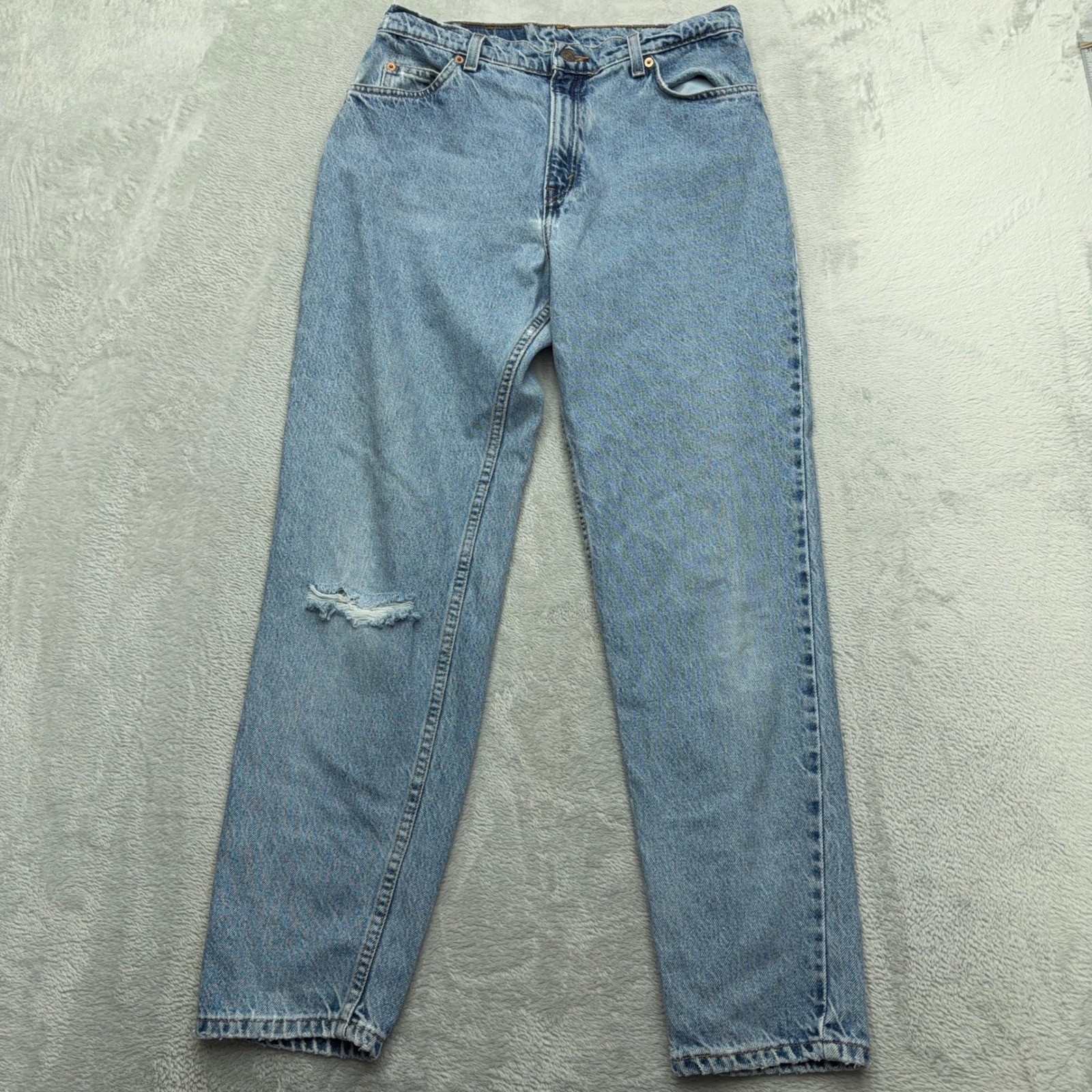 Levi&rsquo;s 951 Orange Tab Relaxed Fit Tapered Leg Women&rsquo;s Jeans 12 USA 30×30 Vintage