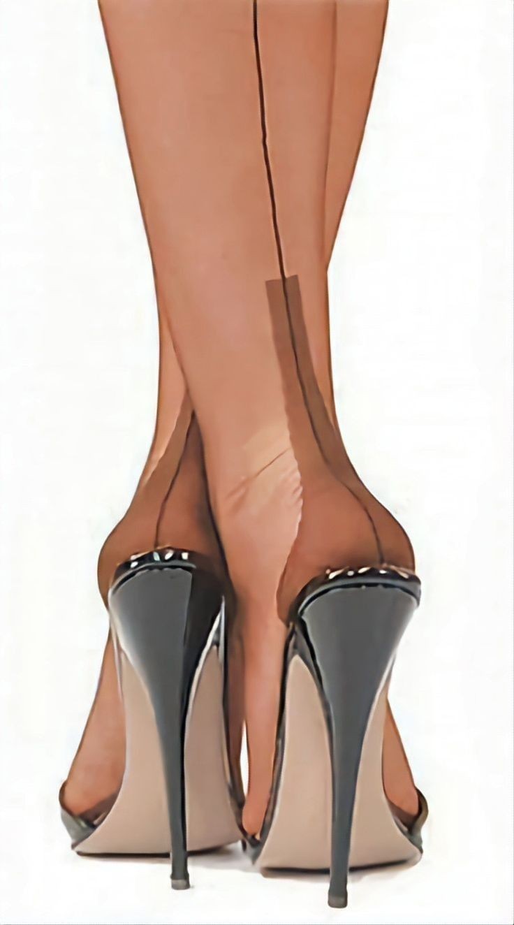✨Size 11×33 *DARK SEAM* NEW 60 Gauge 15 Denier Vintage Full Fashion Stockings