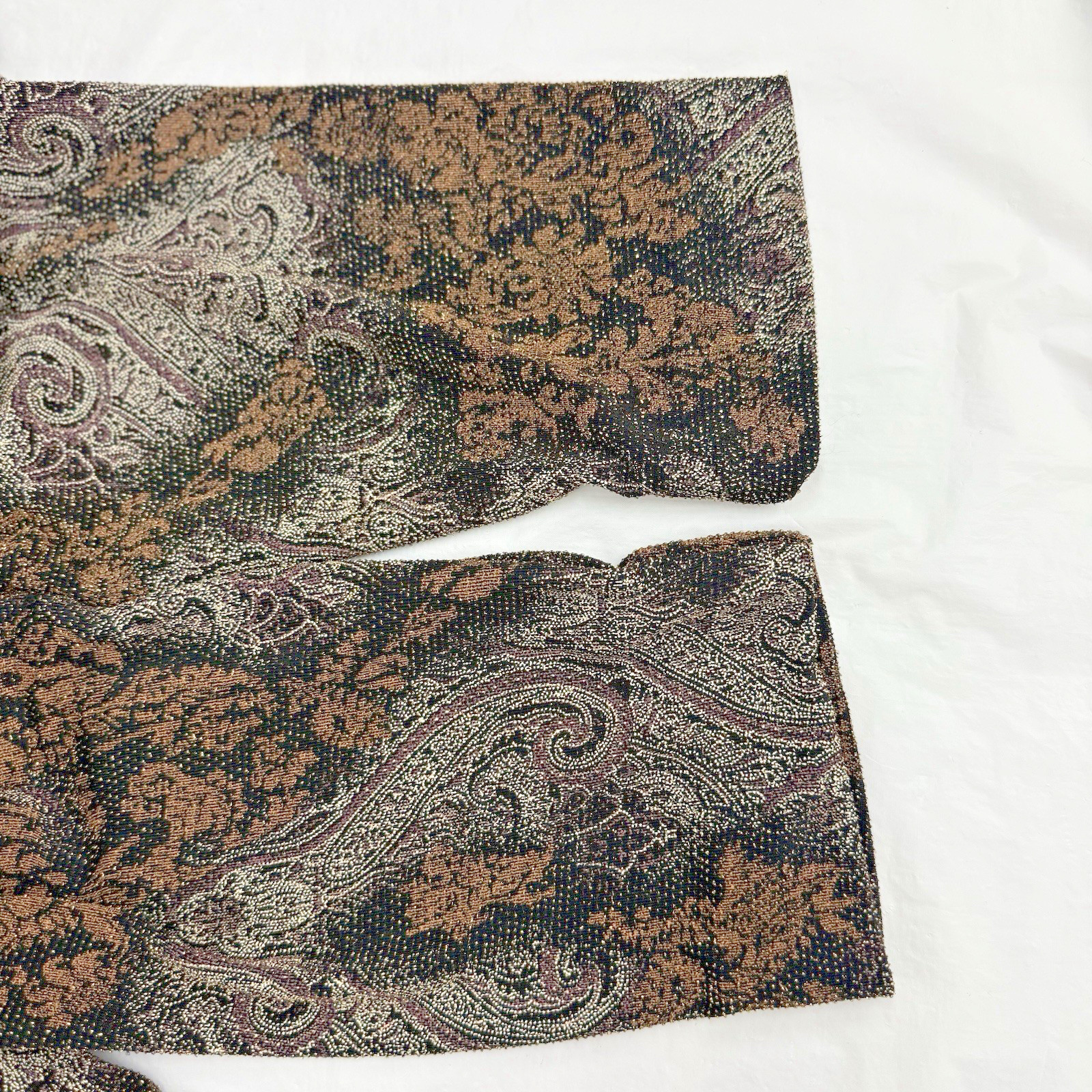 Kathy Roberts Size 18W Top Jacket w/ Cami 2 in 1 Look Paisley Sparkle Design