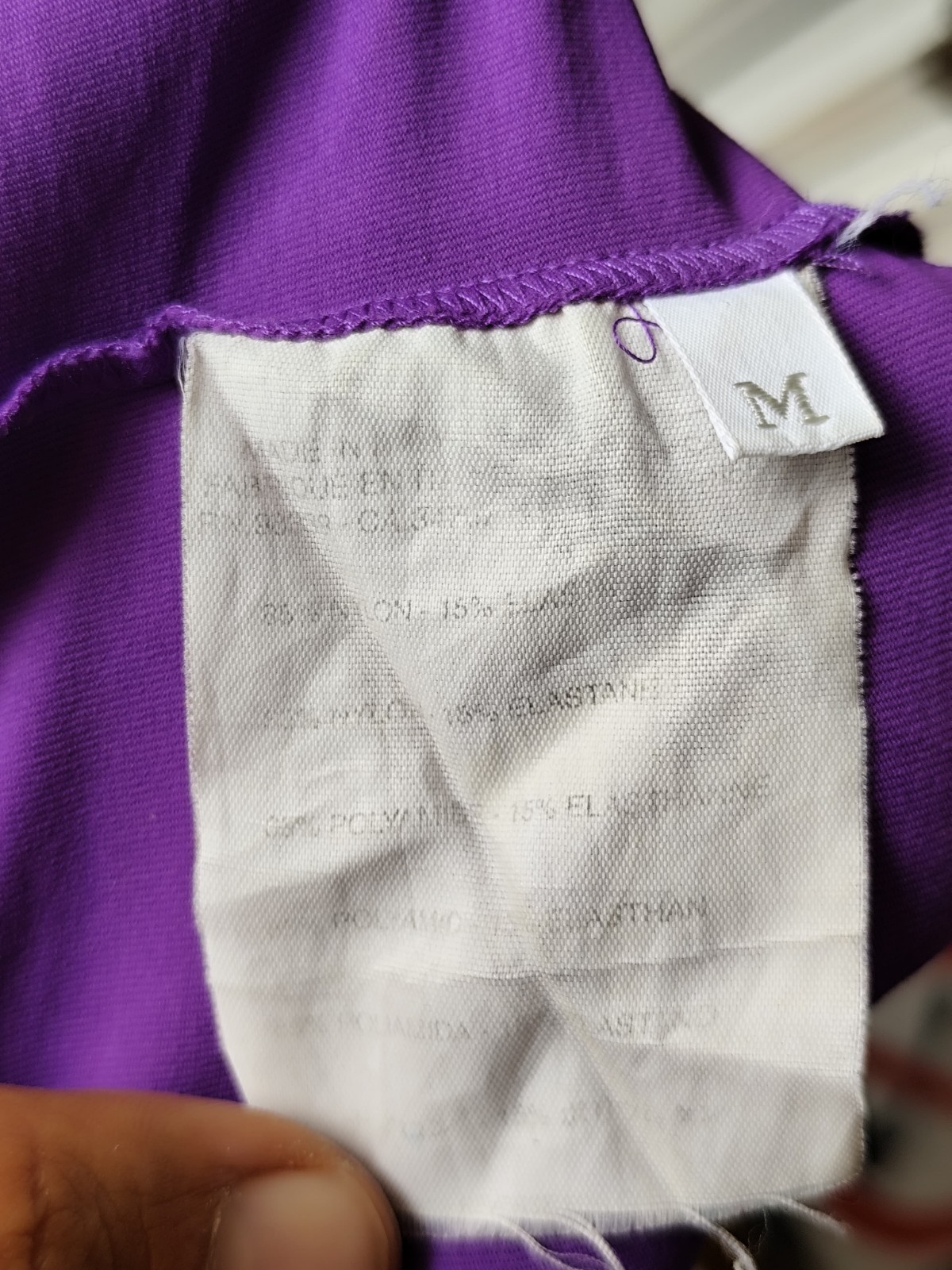 Prada Sport red tab long sleeve top purple Woman
