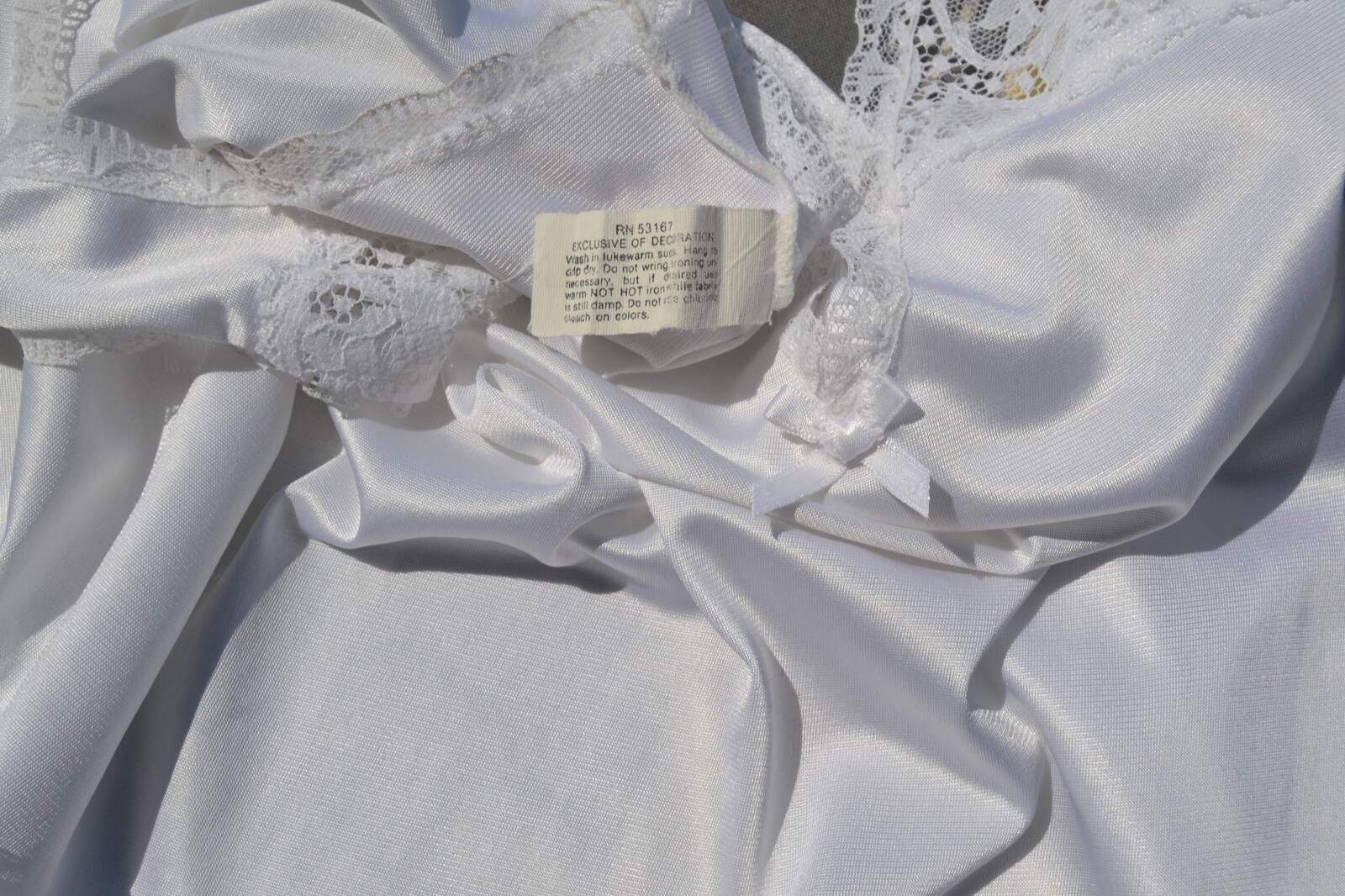 White Camisole by Melody Size Large.
