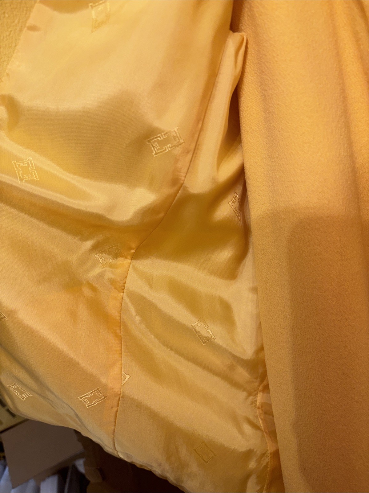 Vintage Escada Margaretha Ley, 90s Power Suit 38/42 Sunshine, Yellow RN61891