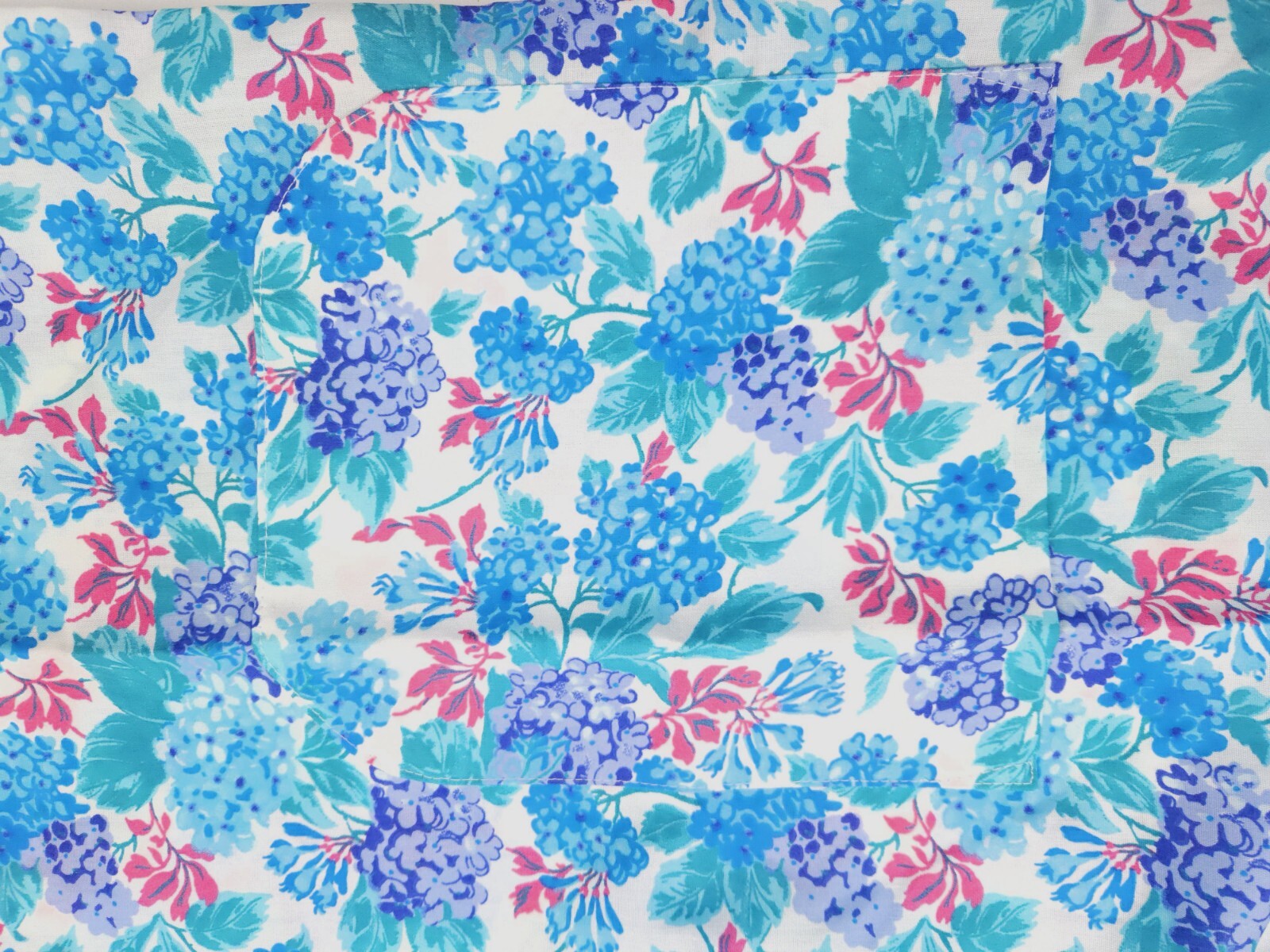 Smart Time Snap Front Floral House Dress Smocked Robe NEW With tags Medium
