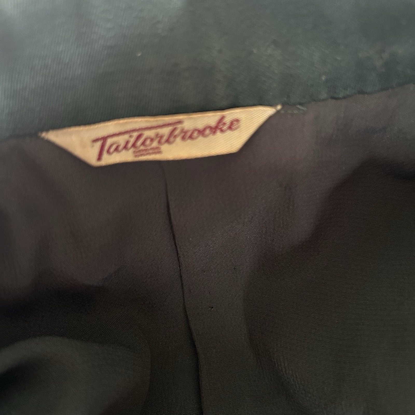 Vintage 1940s Jacket | Blazer | Dark Green | S | Suit Coat | 40s | Flaws