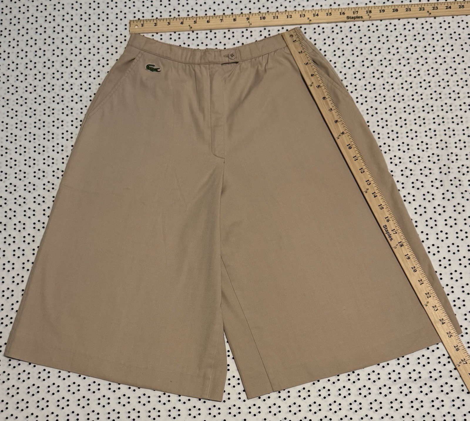 Vintage Haymaker LACOSTE Culottes Gaucho 60&rsquo;s/70&rsquo;s Khaki Knee Knockers Knickers