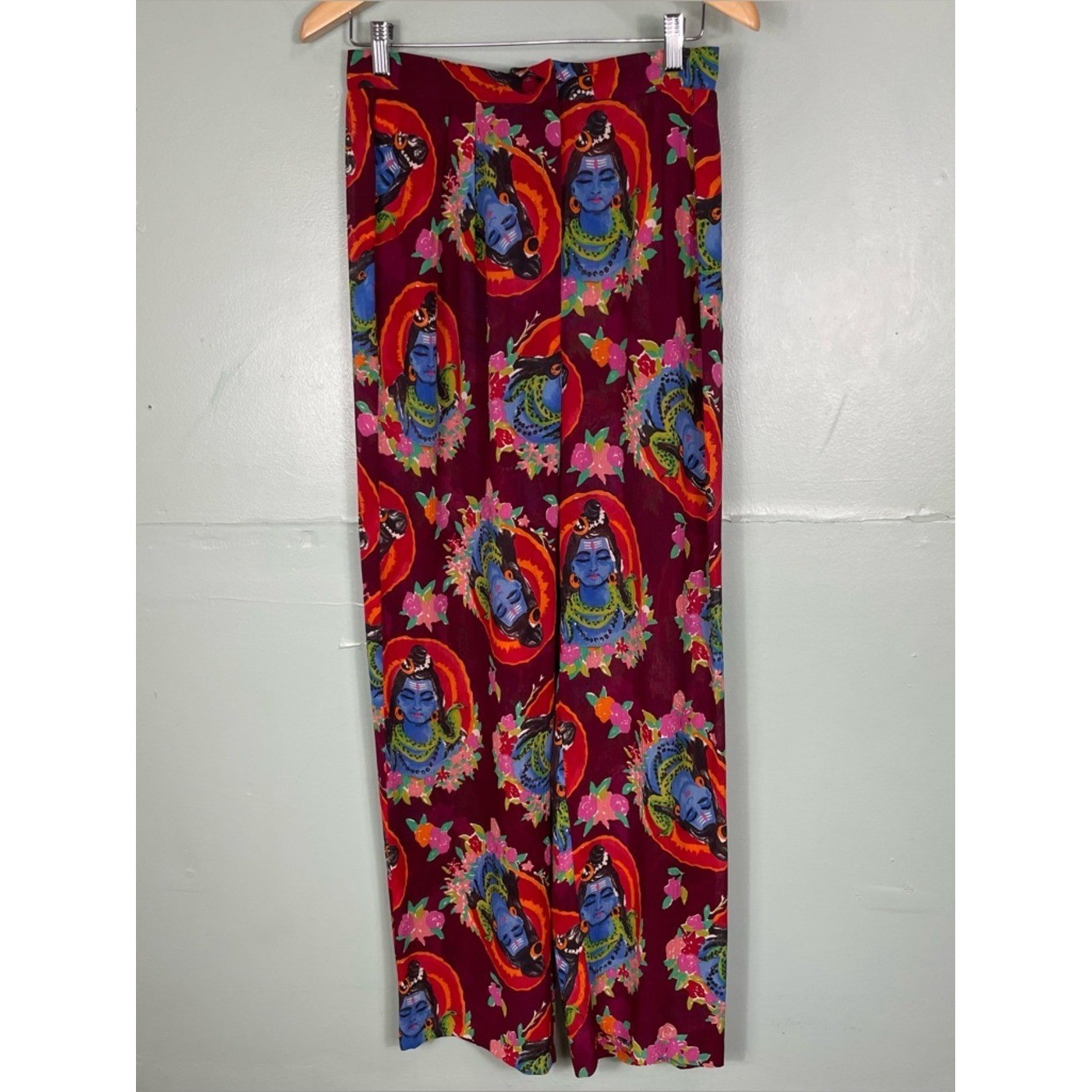 Vintage Emanuel Ungaro Parallele Paris Gauzy Goddess Pants Vest Set Two Piece