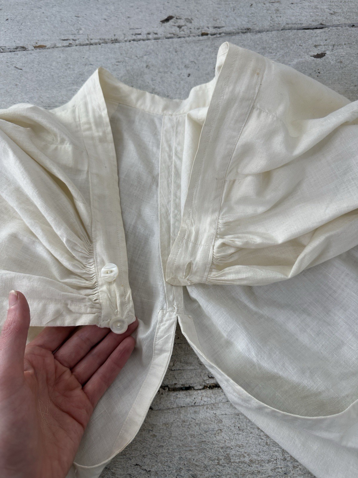 Antique 1910 Victorian Cotton Split Crotch Bloomer Pants