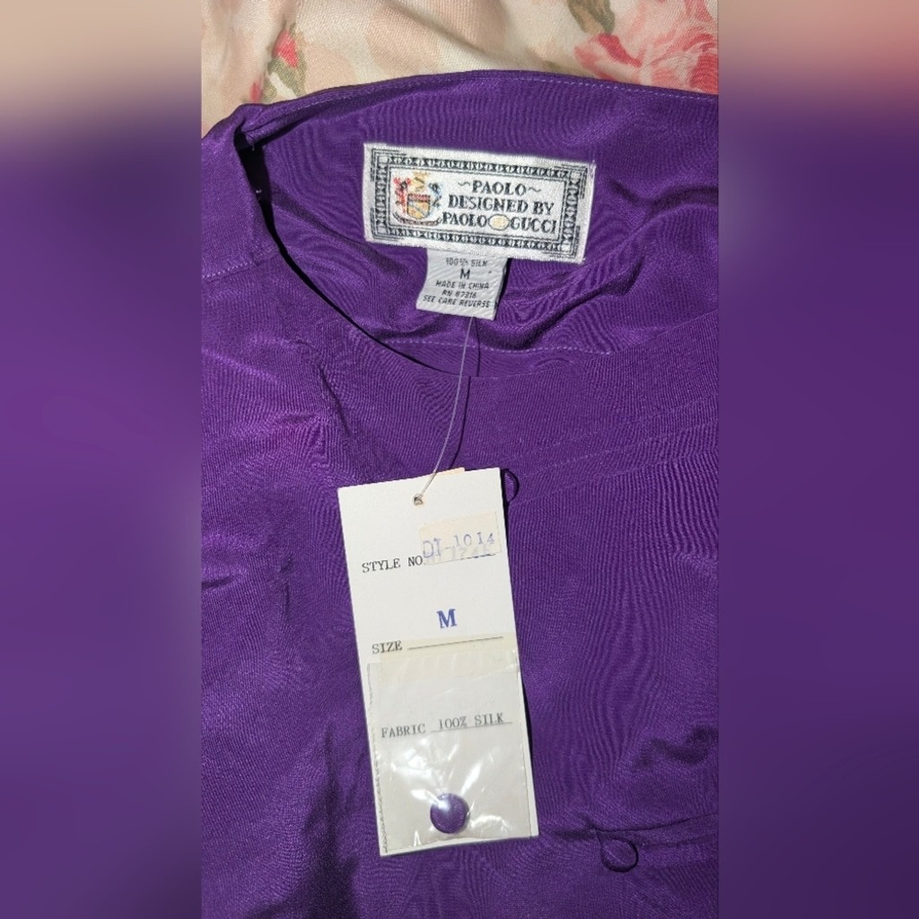 Gucci Violet Double-Breasted Jacket