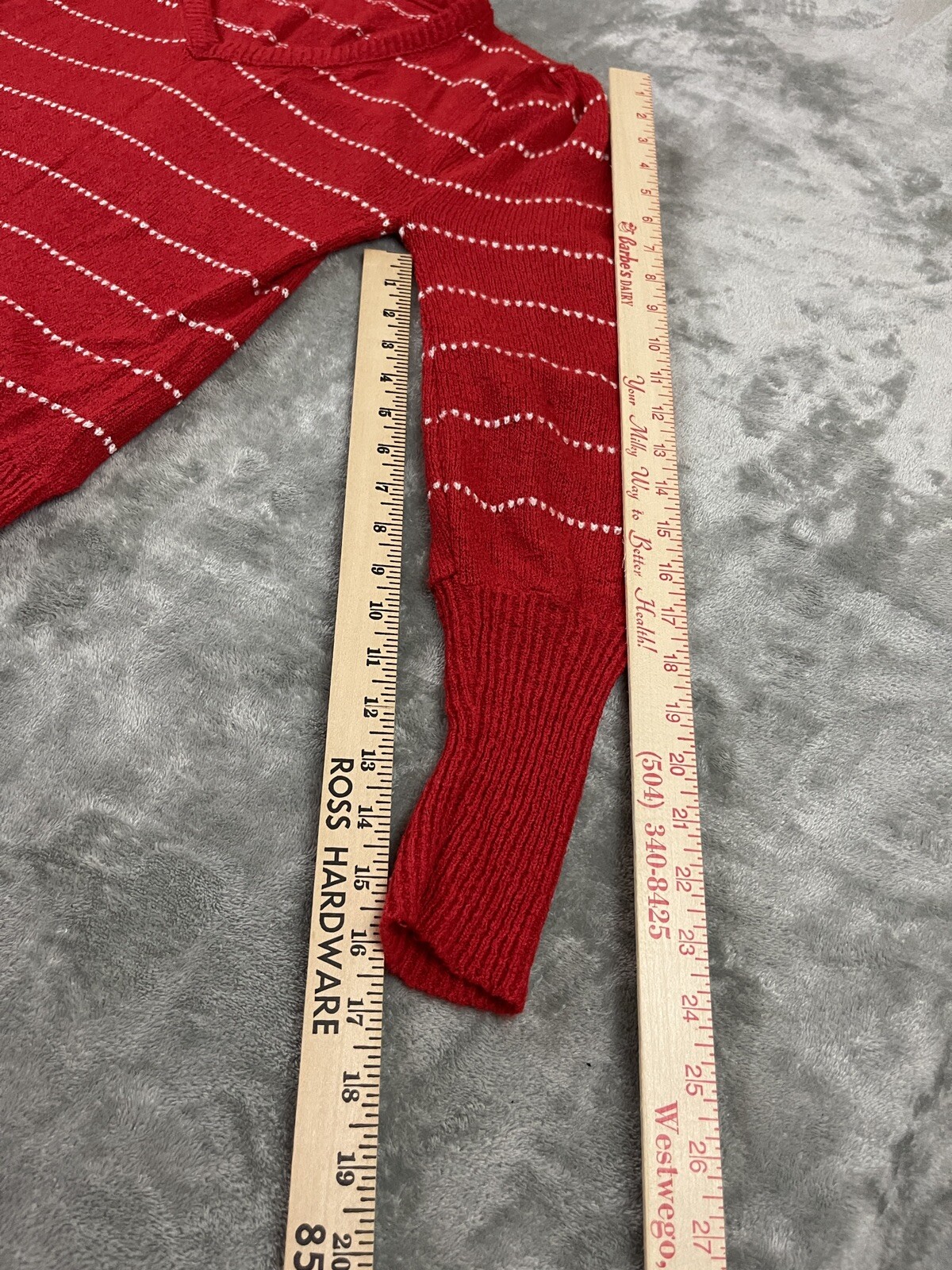 Vintage Centennial Sweater Womens Small (see Measured) Pullover Knit USA Made