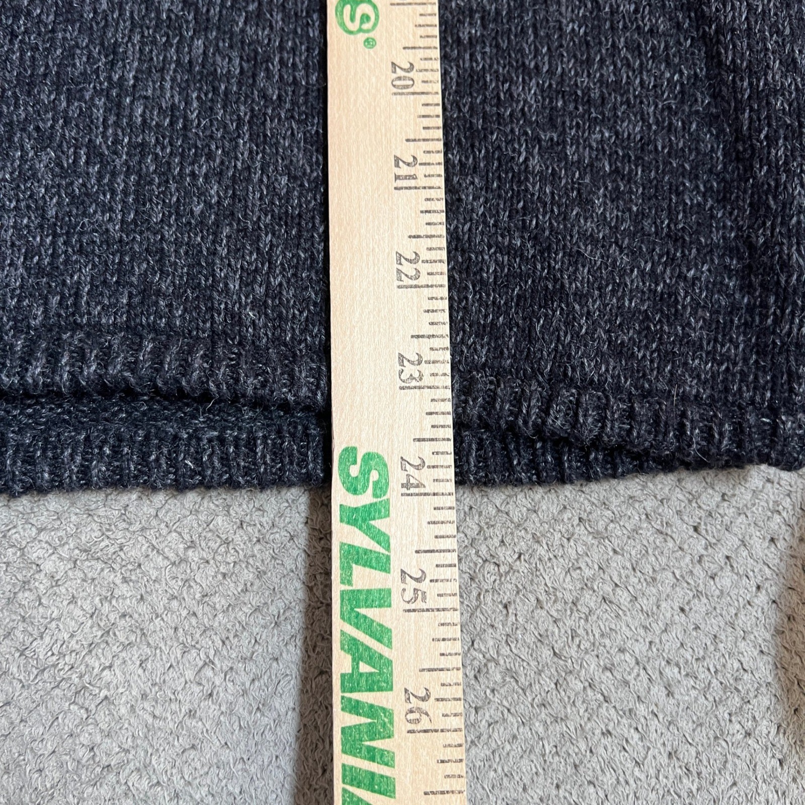 Vintage 1990s Timberlea Sheep Knit Sweater Black Red Large TF048 NWT