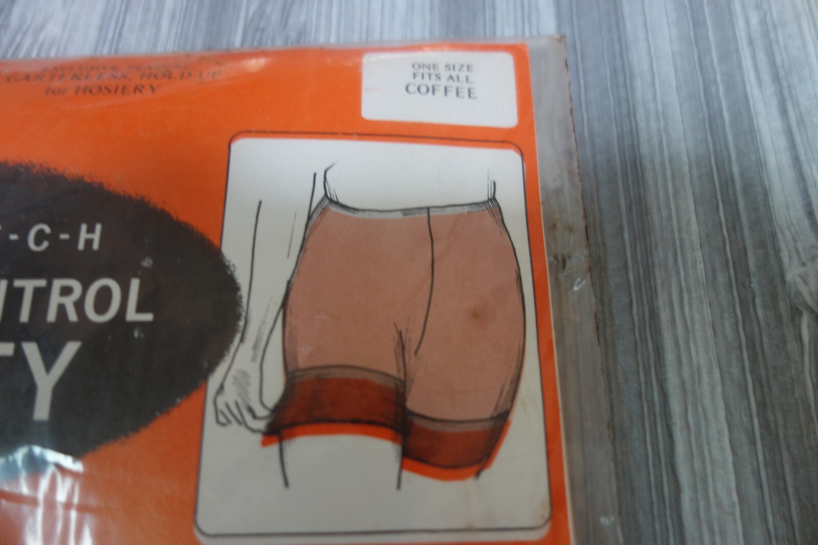 Vtg. Duette&rsquo; Stretch Light Control Panty Nylon One Size Fits All Coffee
