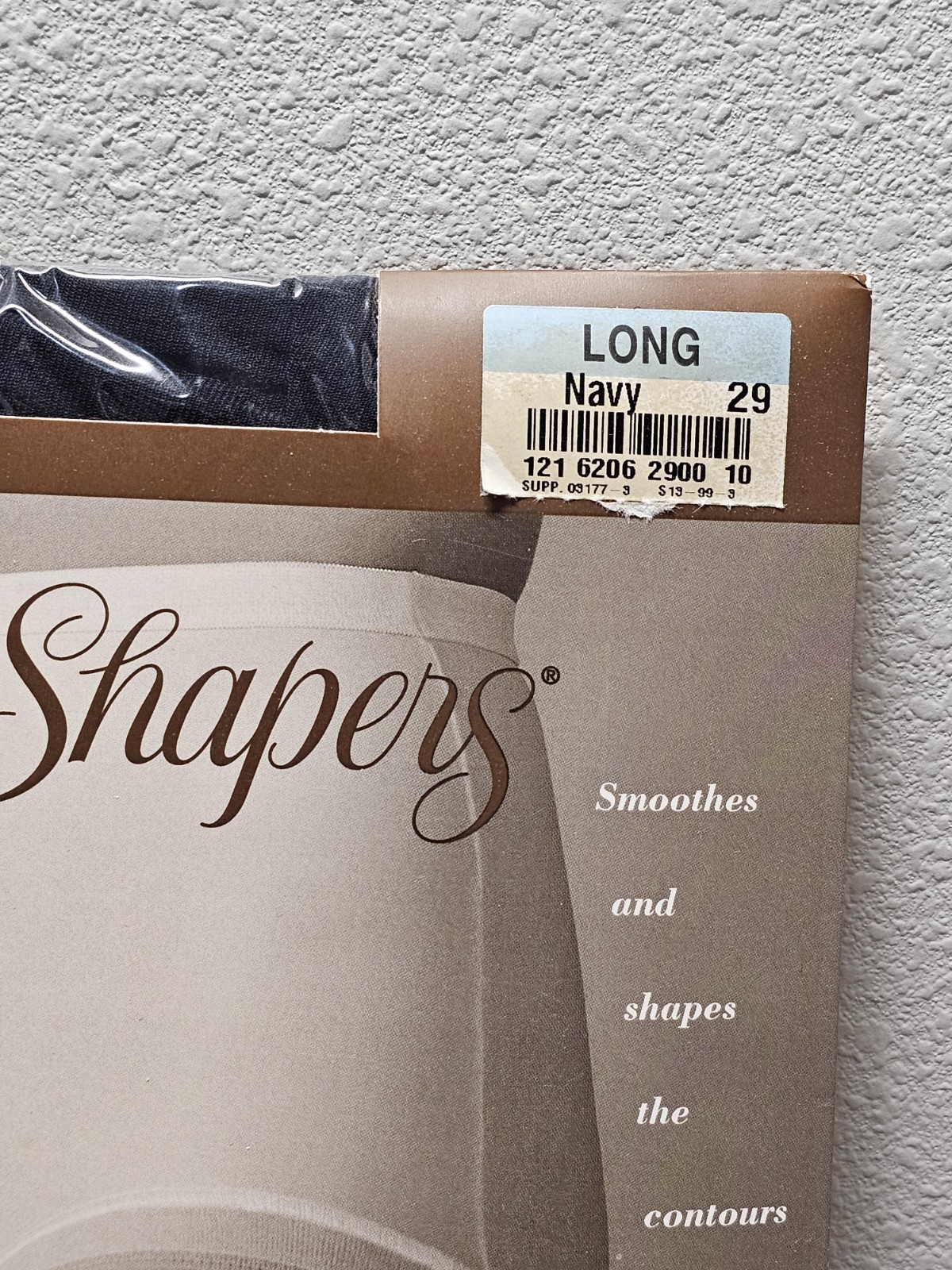 JCPenney Jacqueline Ferrar Subtle Shapers Total Support LONG NAVY 29-NEW