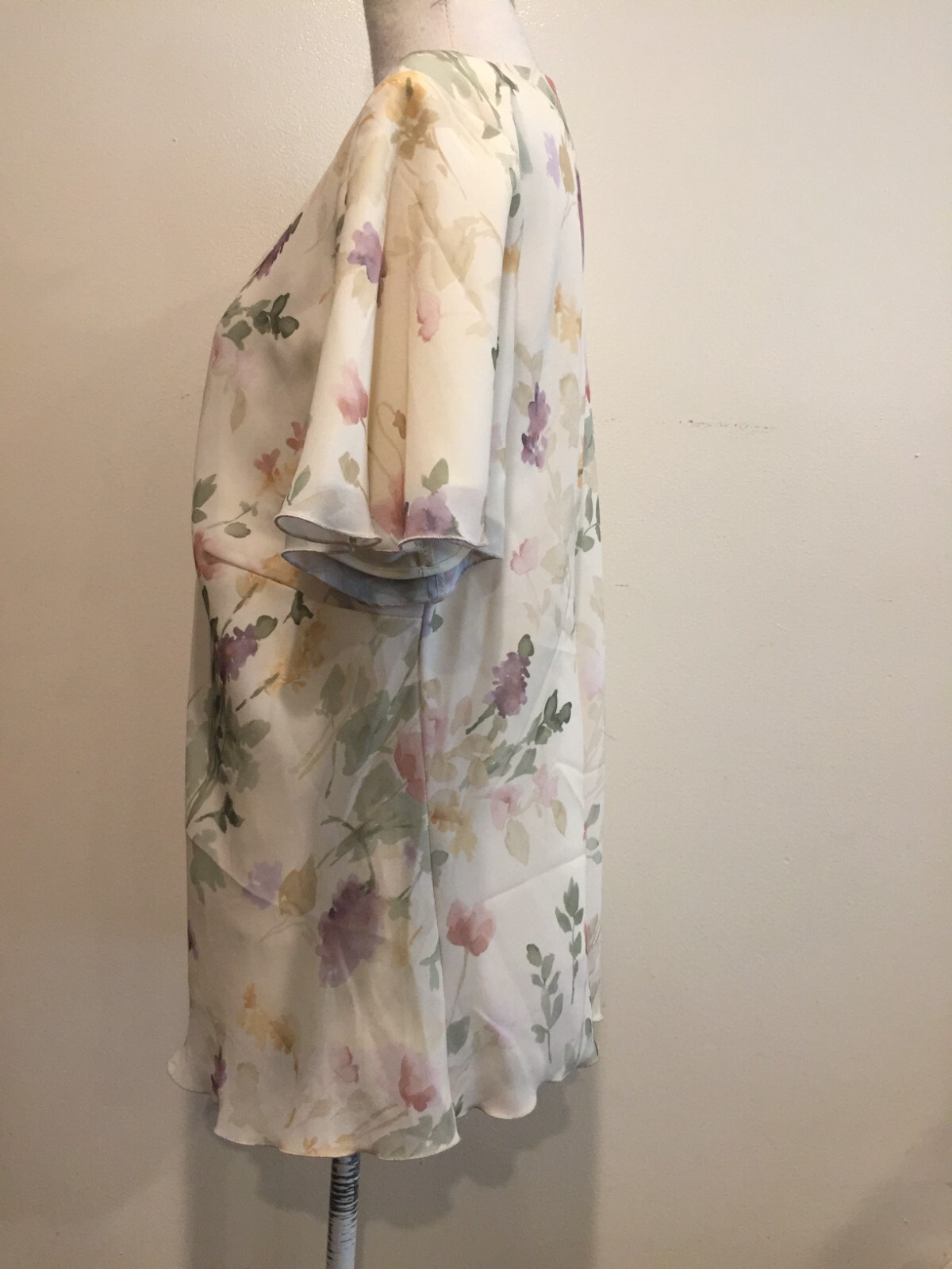 Kathy Roberts 2-pc Skirt & Top Set, Size 20W, lined, USA made, vintage