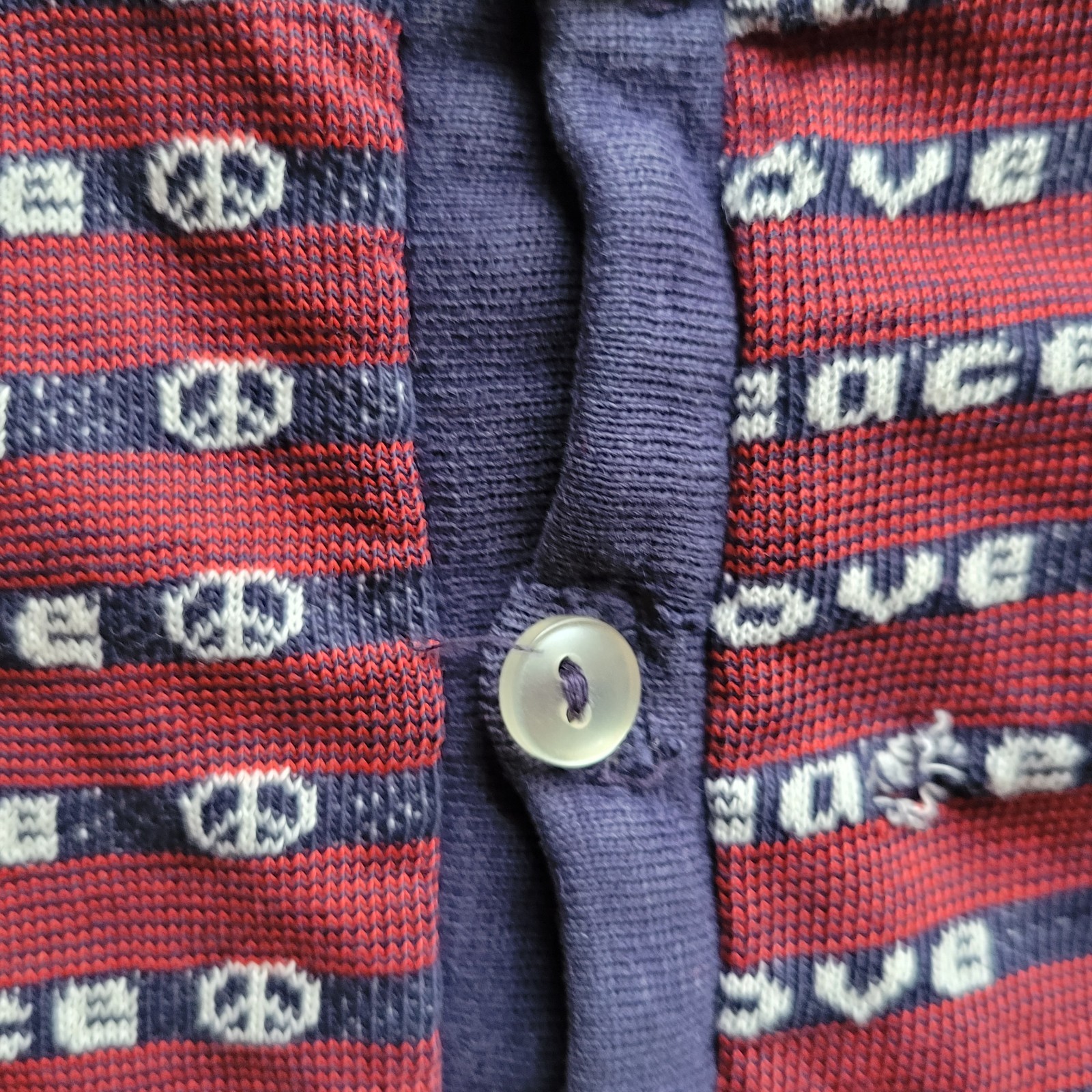 Counterculture Henley Shirt, “Peace / Love” Motif | United States, c. 1970s–1980