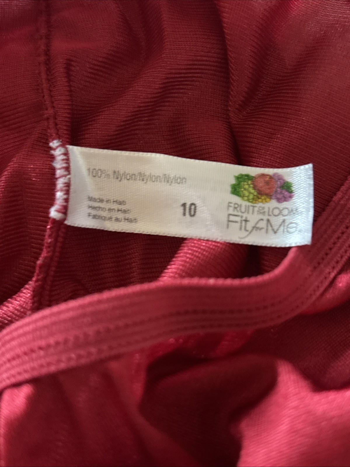 Fruit Of The Loom Fit For 10 3XL Satin Granny High Waist Bikini Panty Underwear